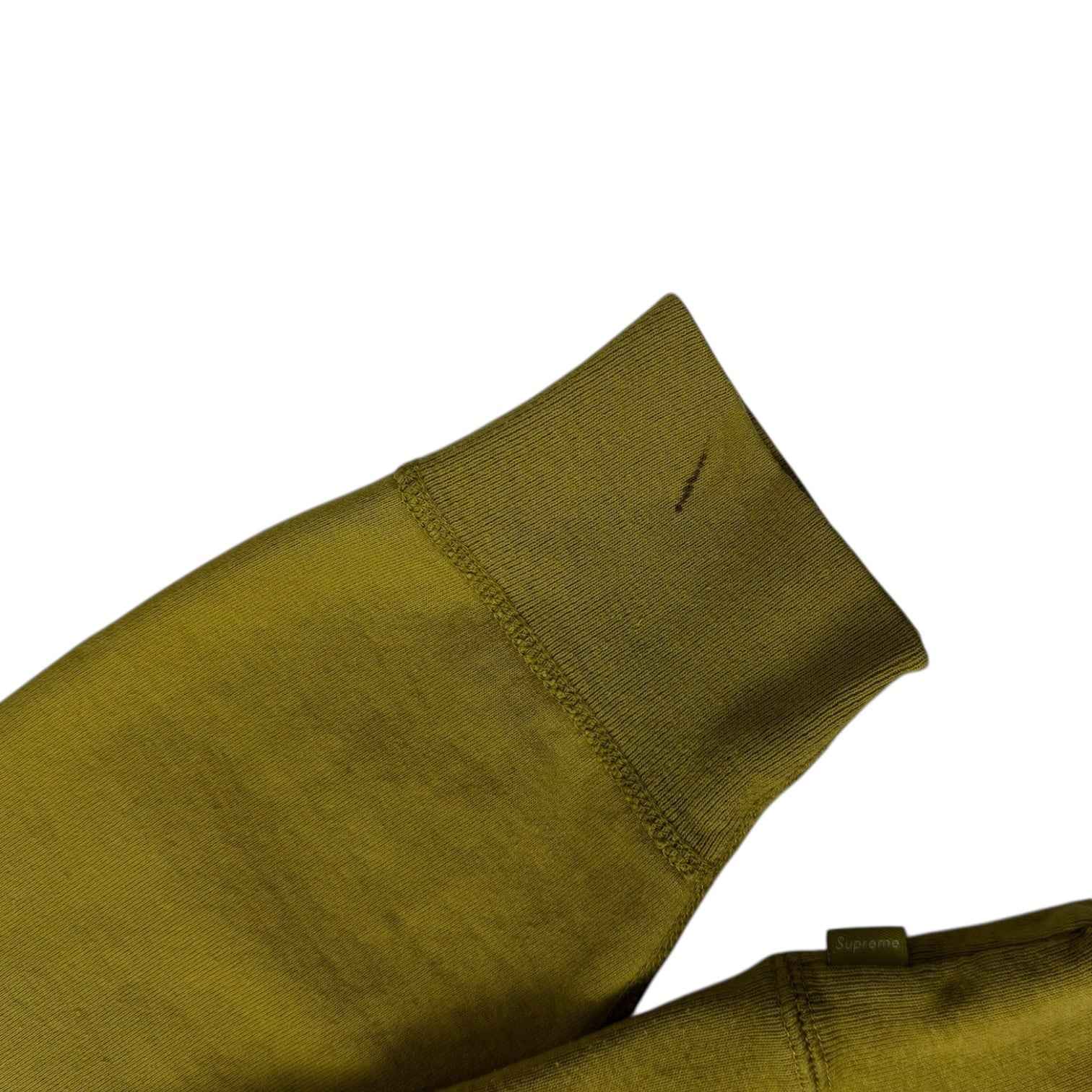 Supreme Box Logo Crewneck Yellow FW18