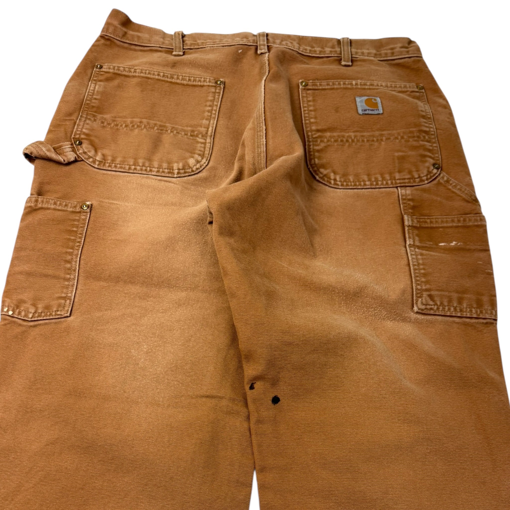 Vintage Carhartt Double Knee Bottoms Dark Tan