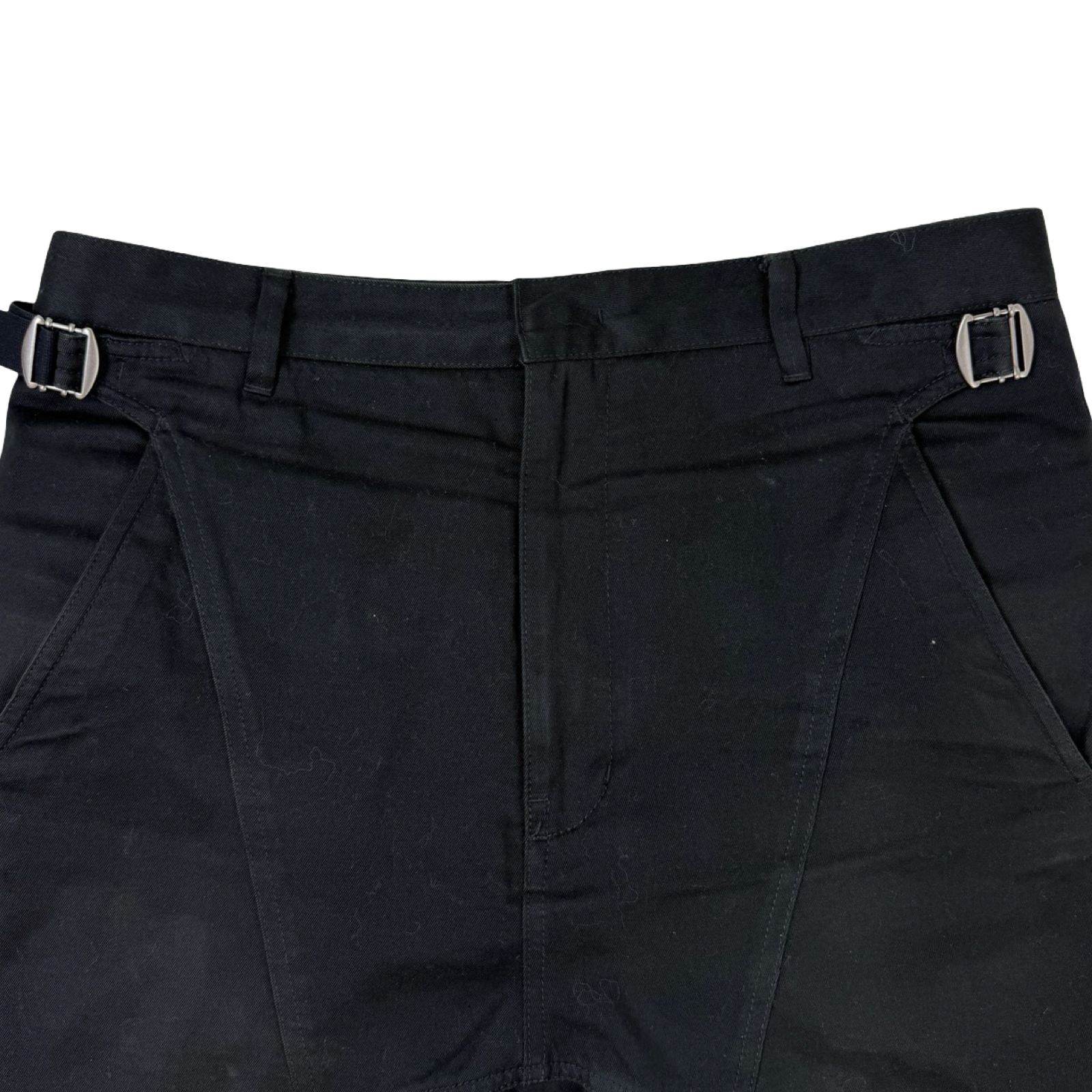 Helmut Lang Cut Off Shorts Black