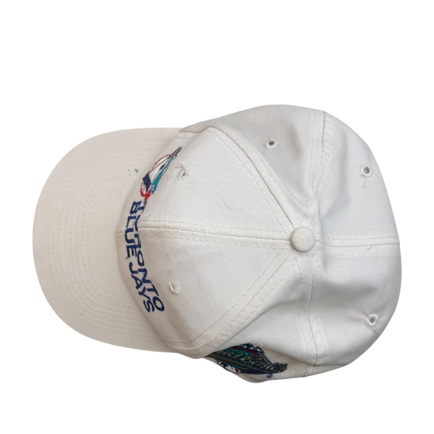 Vintage Toronto Blue Jays Back To Back Champs Hat White