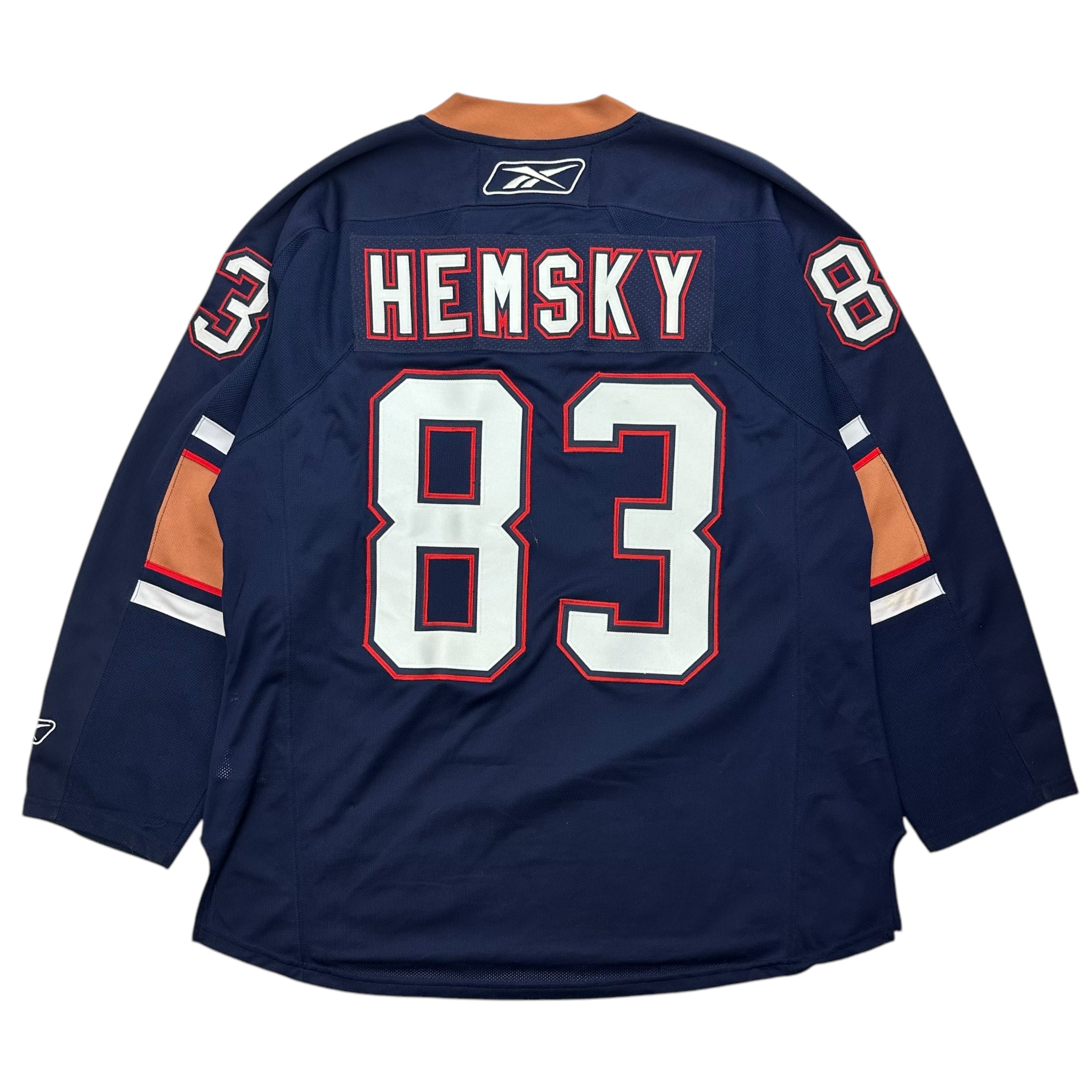 Vintage Edmonton Oilers Ales Hemsky Home Jersey