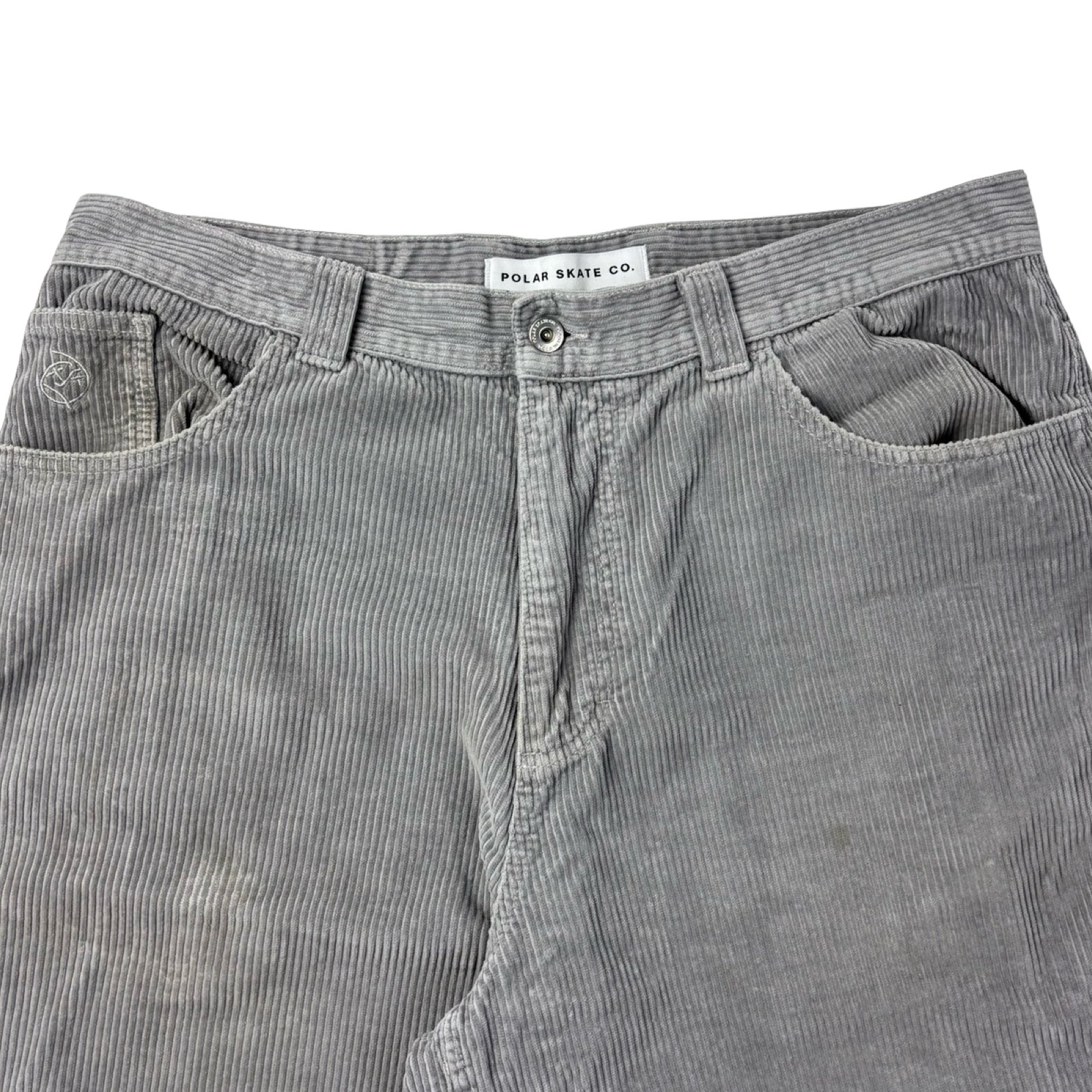 Polar Skate Big Boy Corduroy Pants Light Grey
