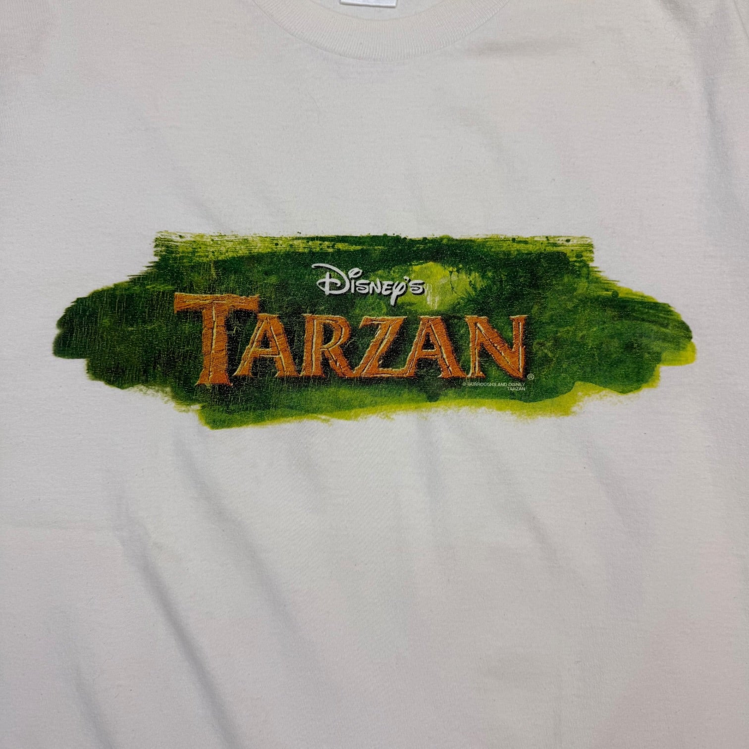1999 Disney Tarzan Movie Promo Tee White