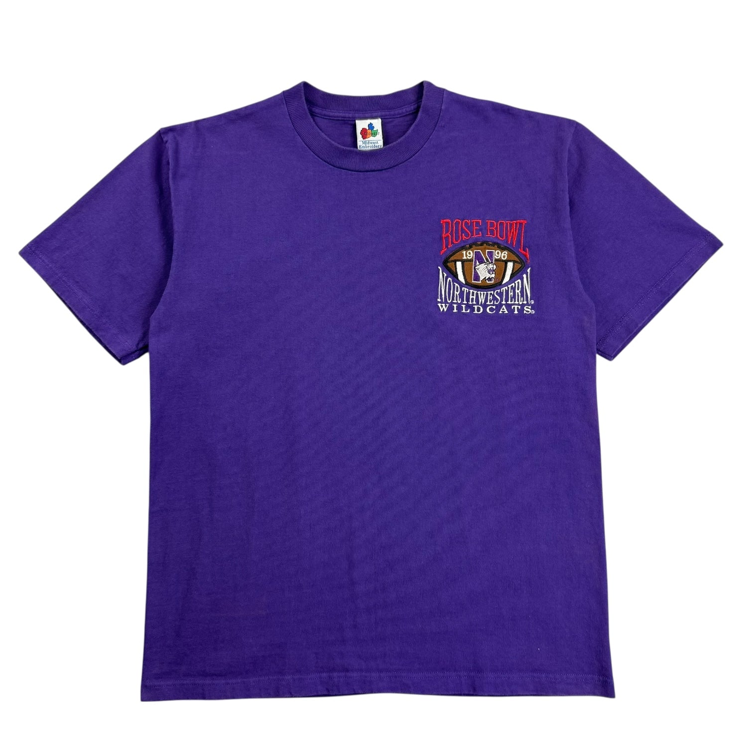 1996 Northwestern Wildcats Rose Bowl Tee Purple