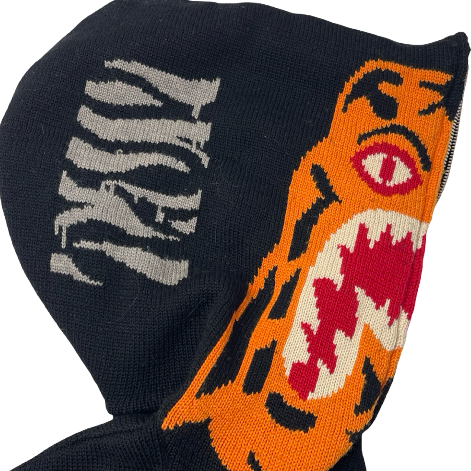 BAPE Tiger Full Zip Knit Hoodie