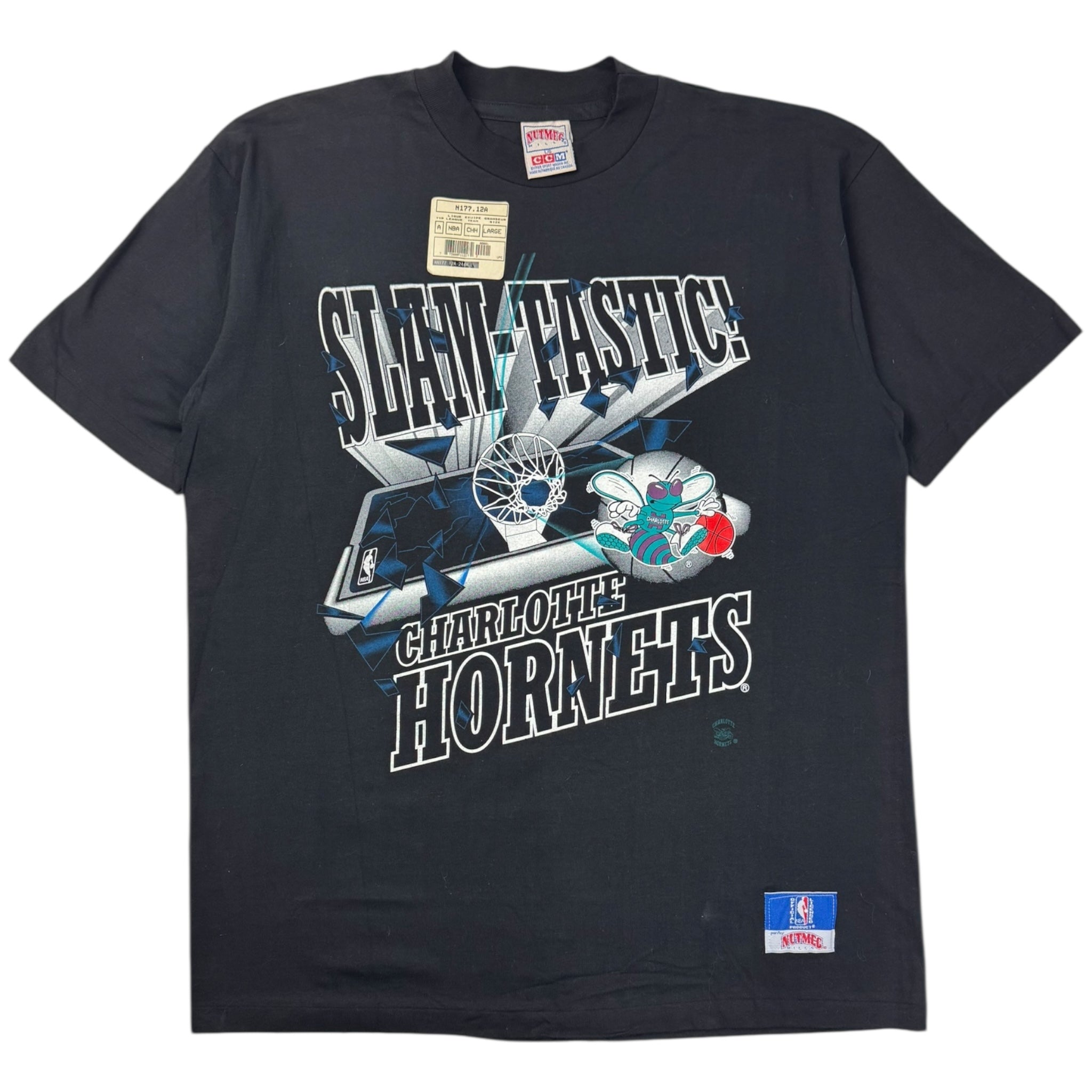 Vintage Charlotte Hornets “Slamtastic” NBA T-Shirt