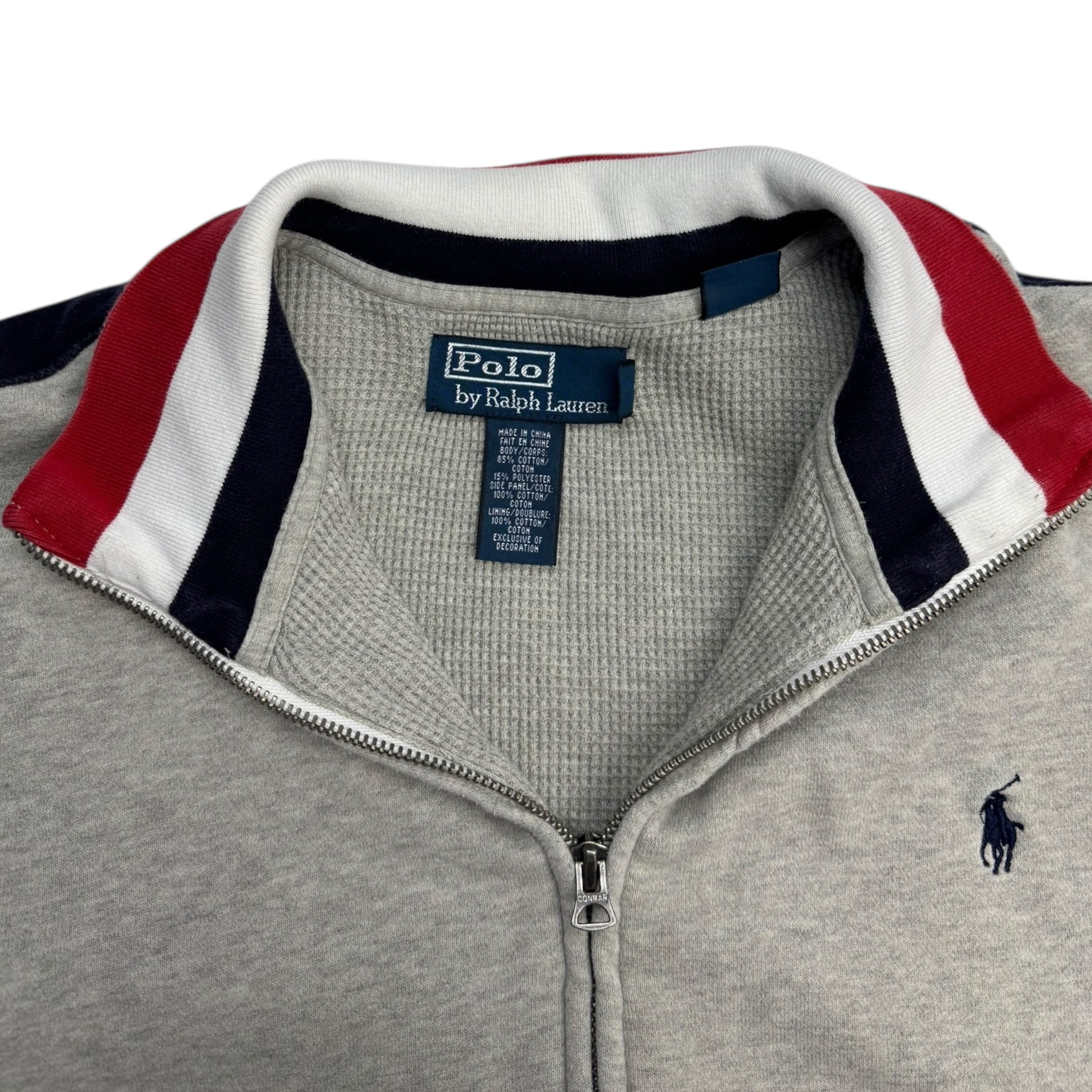 Vintage Polo Ralph Lauren Waffle Lined Full Zip