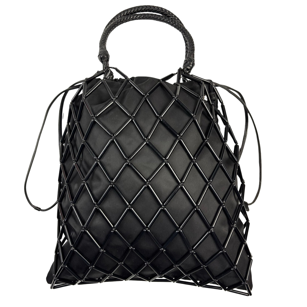 Prada Tessuto Mesh Bucket Bag