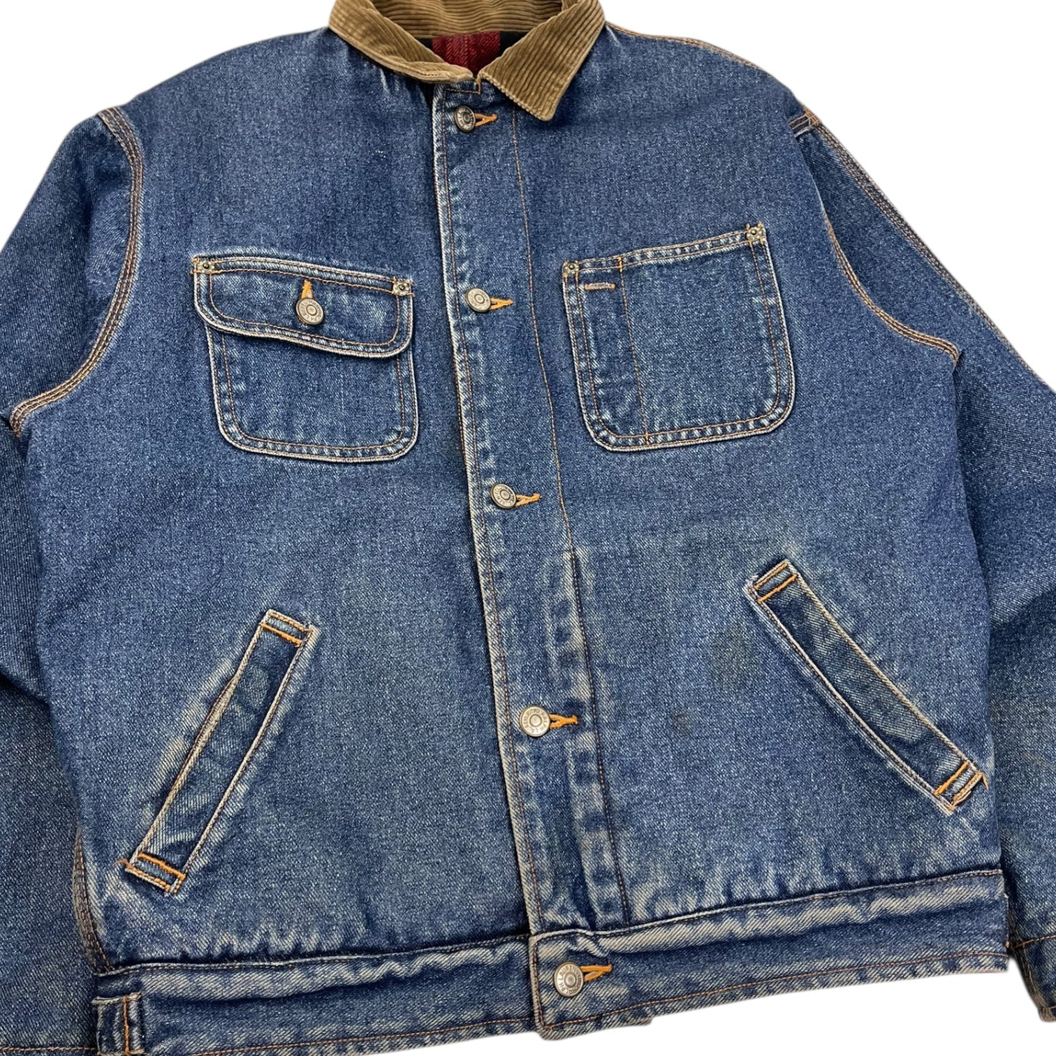 Vintage Polo Ralph Lauren Denim Reversible Jacket Indigo