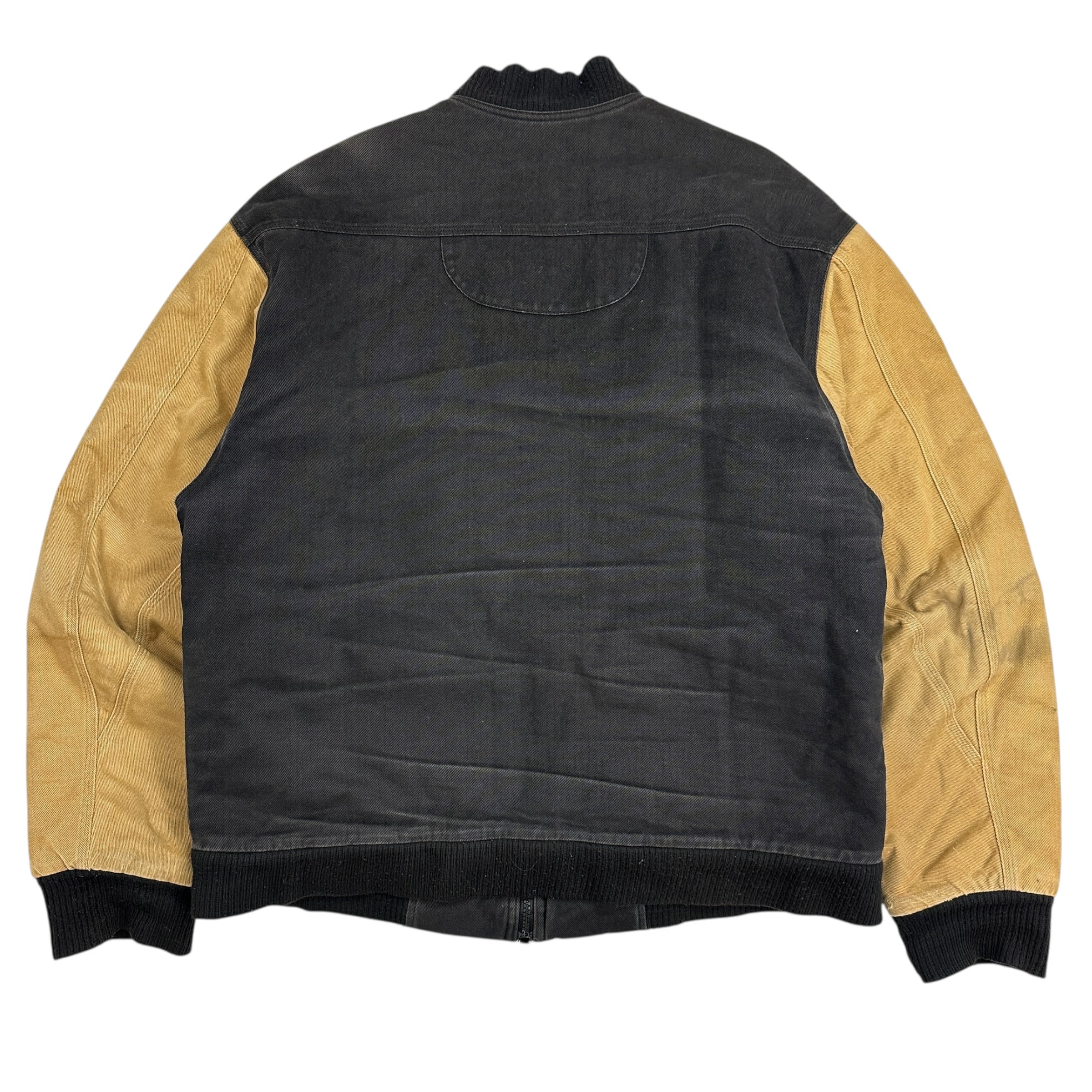 Vintage Kenworth Trucking Varsity Jacket Black/Tan