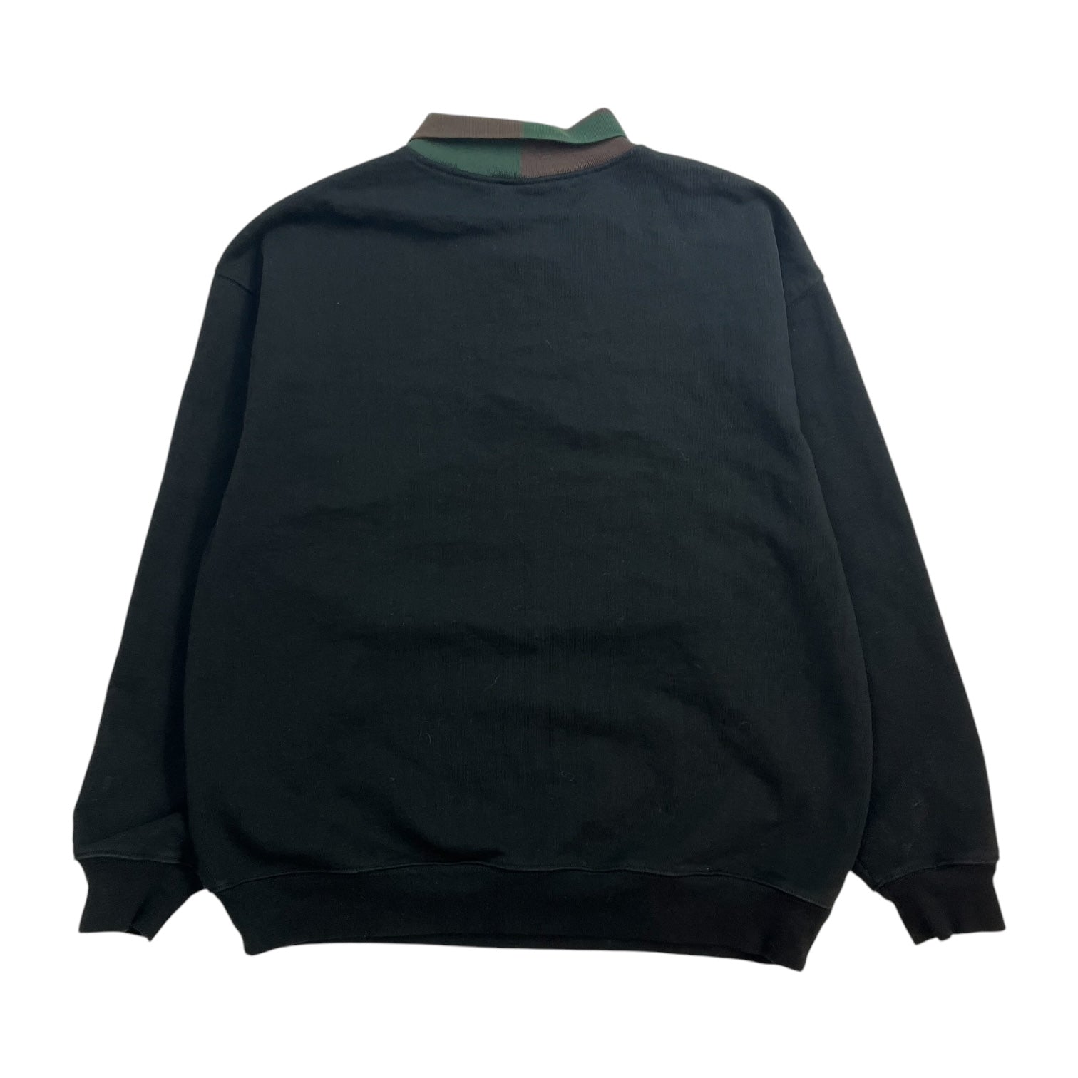Dime Rugby Collar Sweatshirt Black