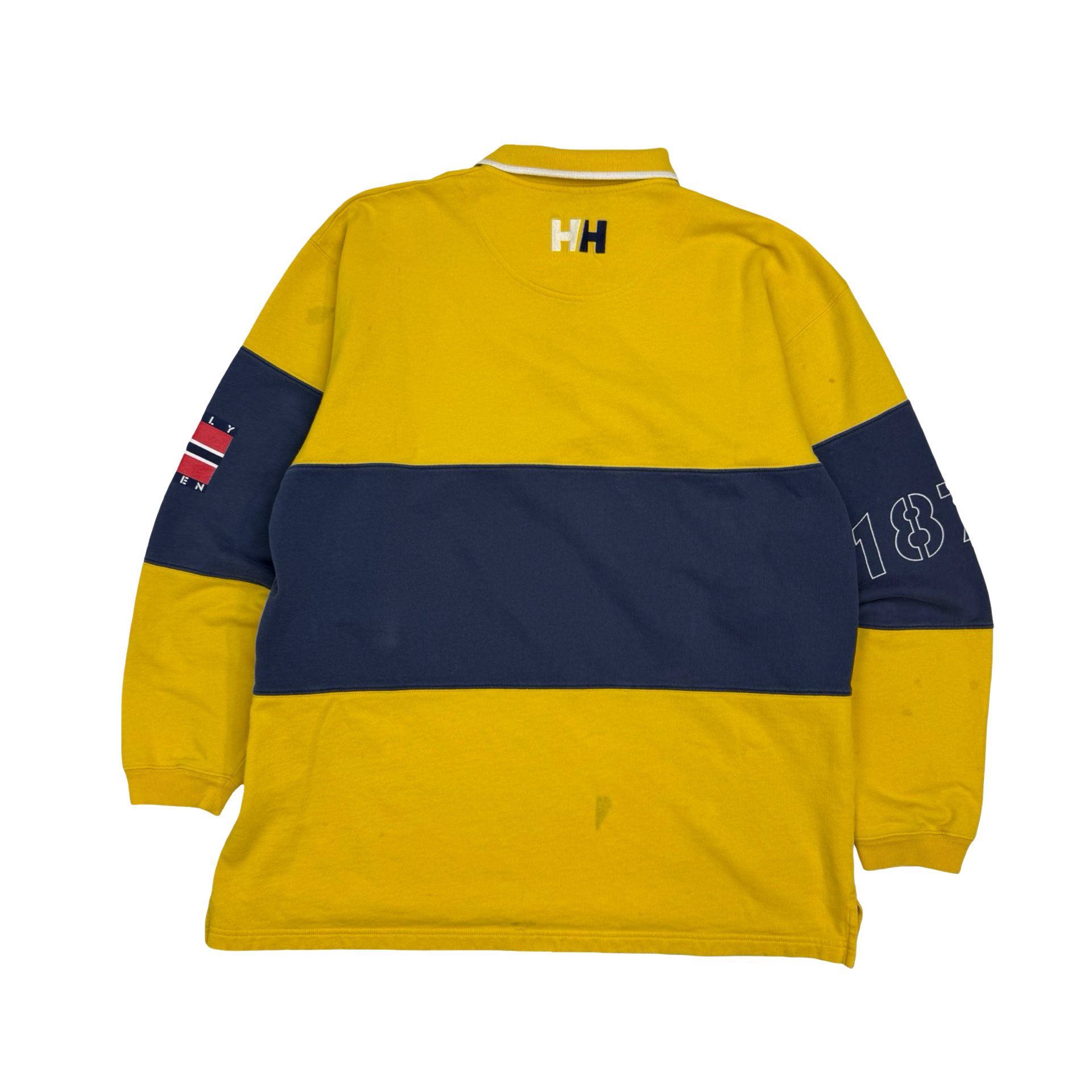 Vintage Helly Hansen Quarter Zip Yellow