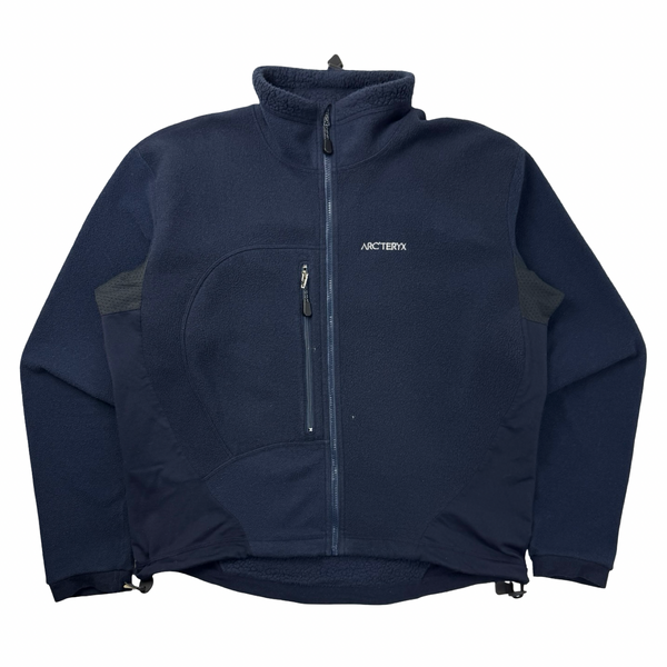 Arc'teryx Polartec Fleece Zip-Up Jacket Navy