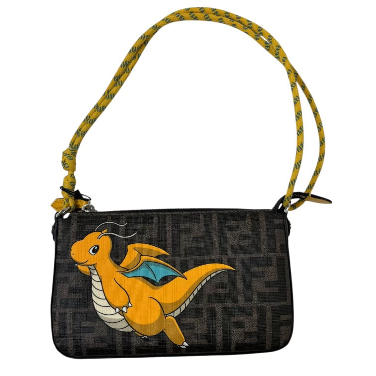Fendi x FRGMNT x Pokémon FF Fabric Bag Baguette Pouch
