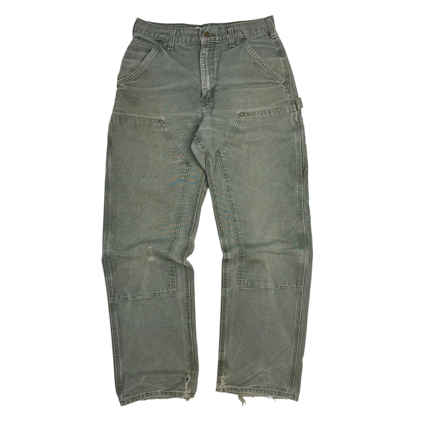 Vintage Carhartt Double Knee Pants Green