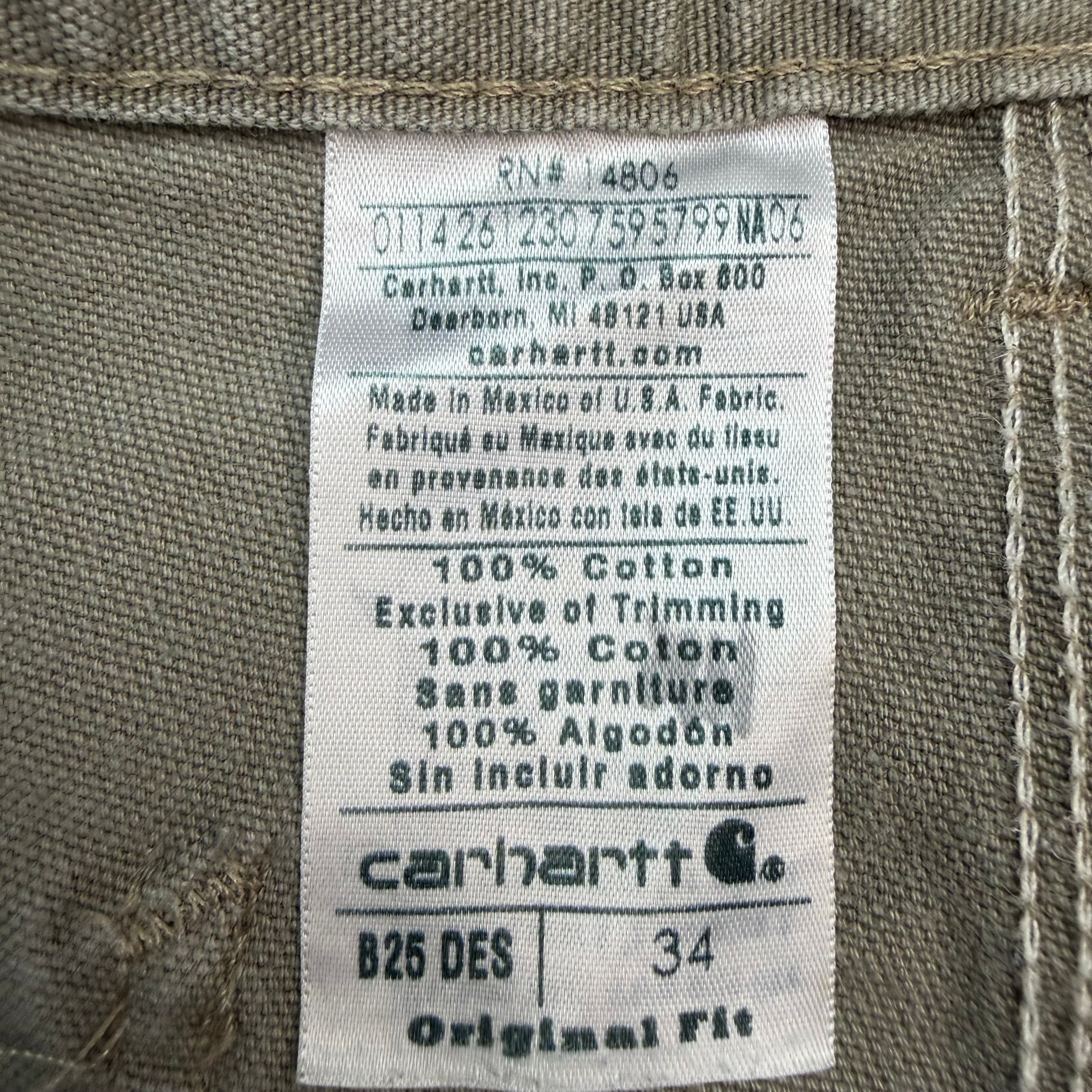 Vintage Carhartt Carpenter Shorts Desert