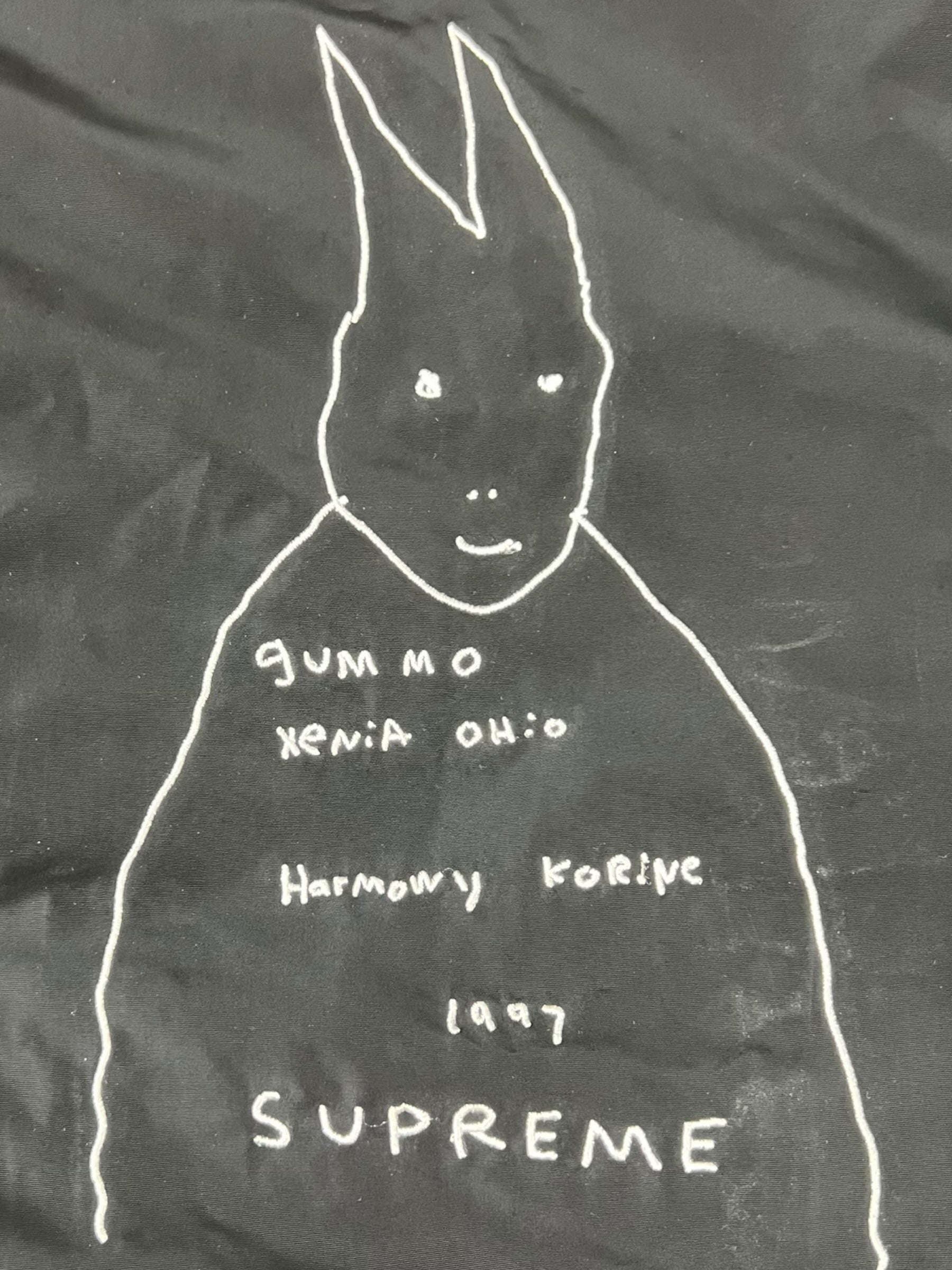 Supreme x Gummo Coaches Jacket Black