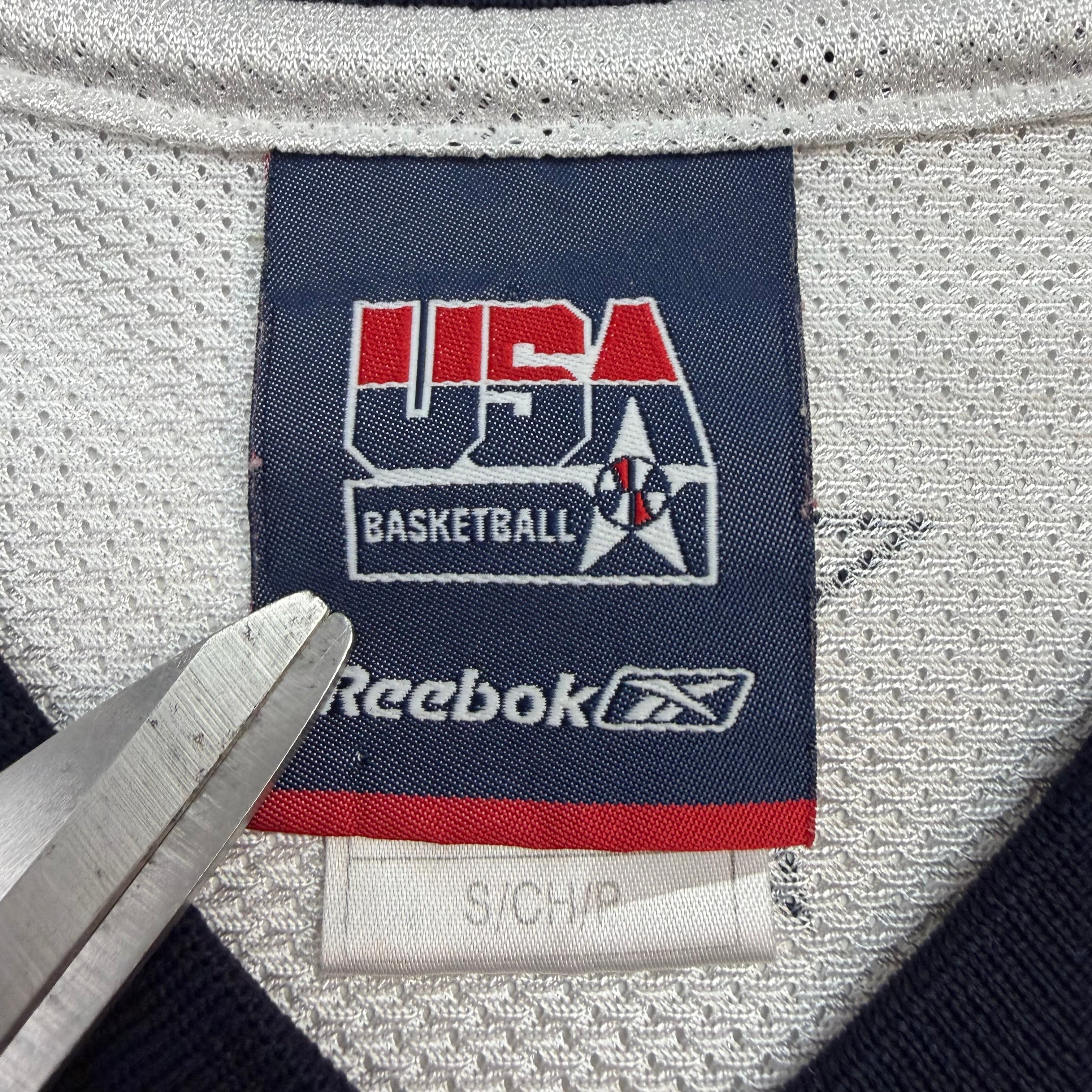 Vintage Allen Iverson Reebok Team USA Jersey White