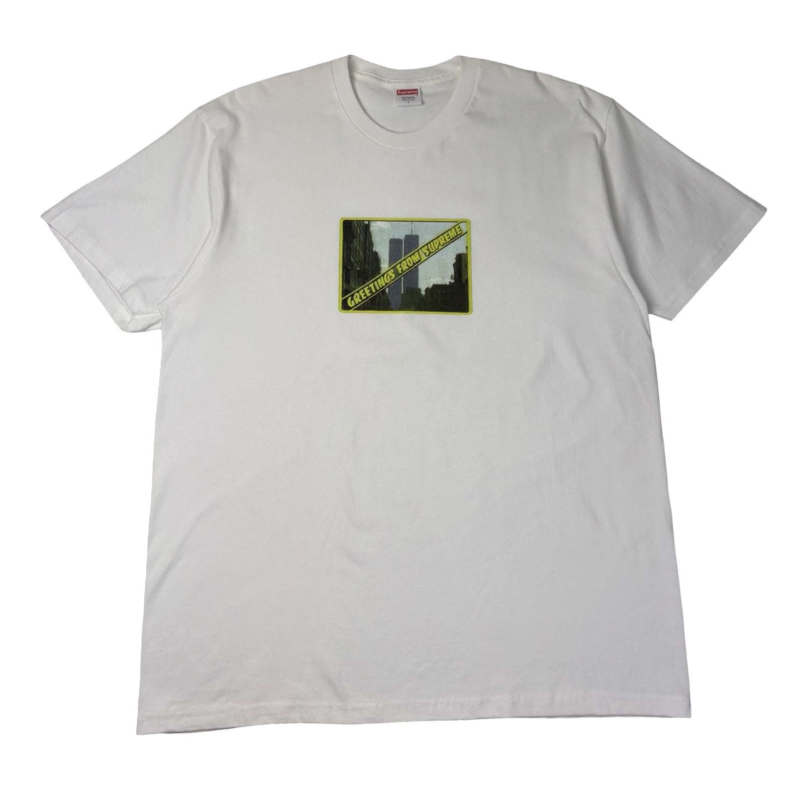Supreme Greetings Tee White
