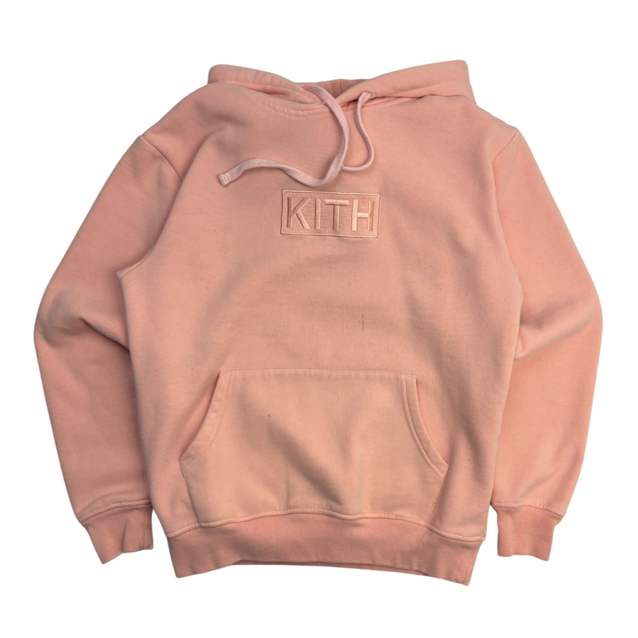 Kith Classic Logo Hoodie Pink
