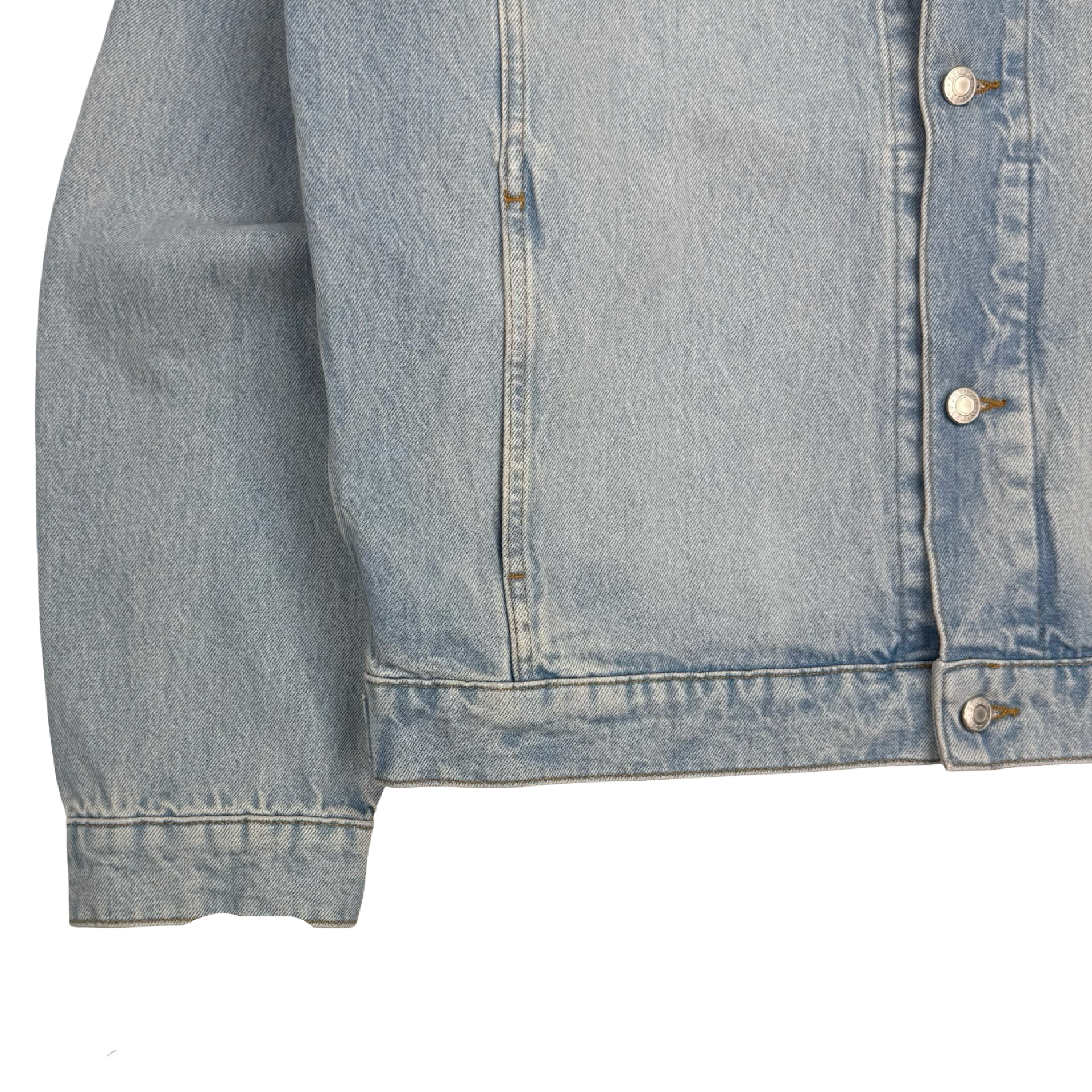 Stussy Trucker Jacket Light Denim Wash