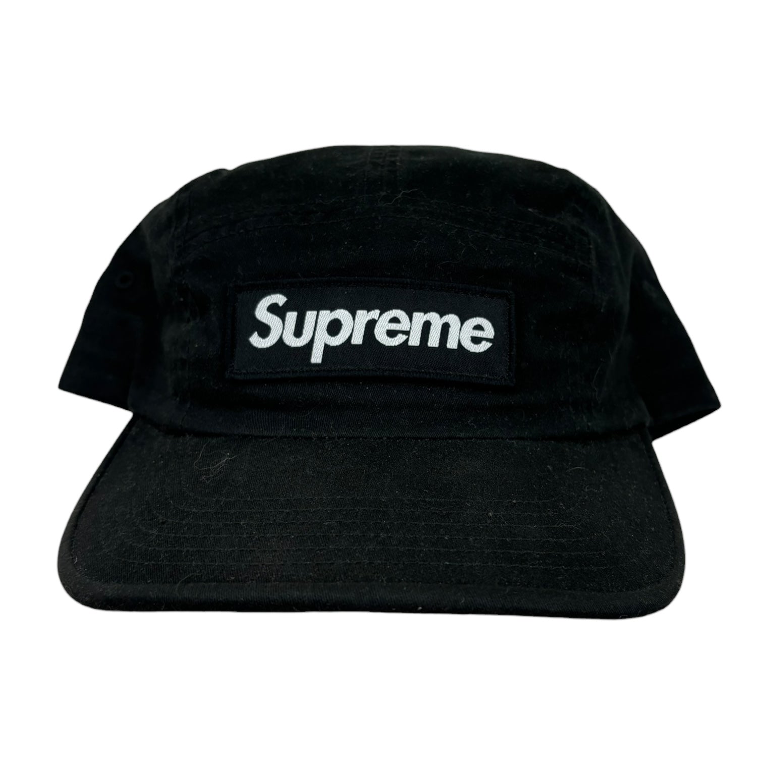 Supreme Camp StrapBack Hat Black