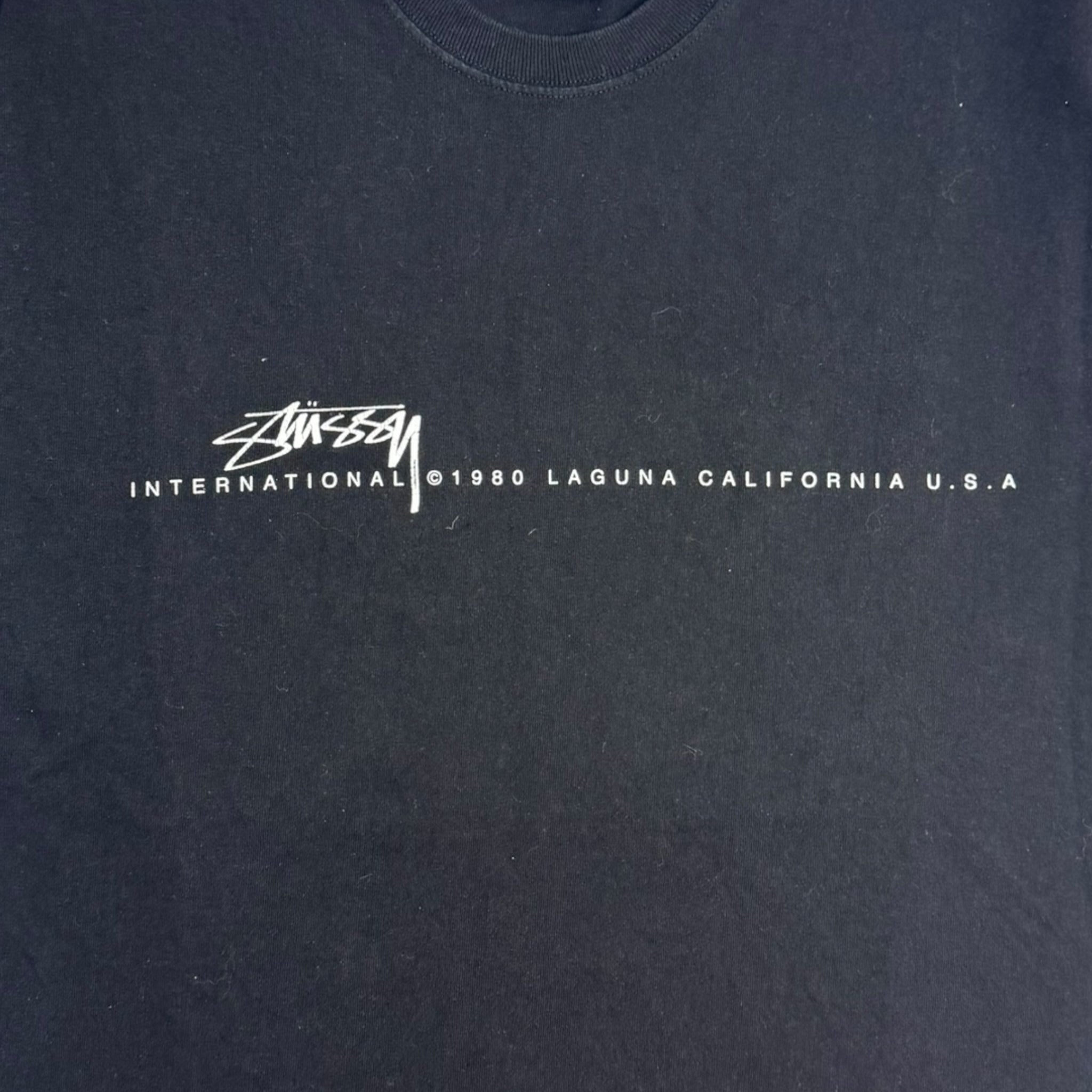 Stussy Smooth 80 Tee Black