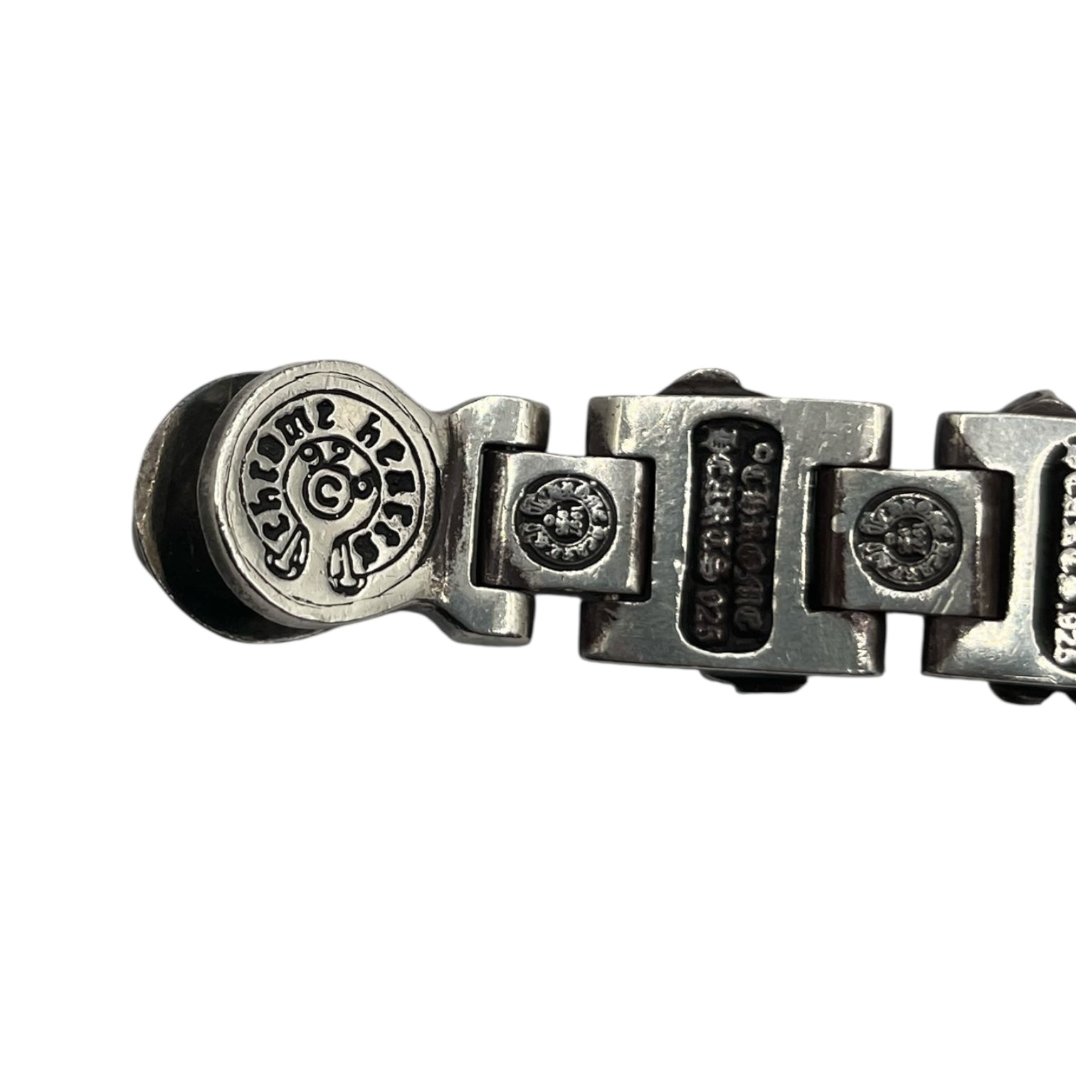 Chrome Hearts Multi-Motif H-link Fleur Clasp Bracelet