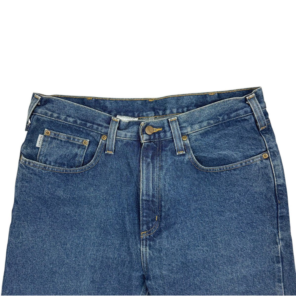 Vintage Carhartt Relaxed Fit Denim Pants Blue