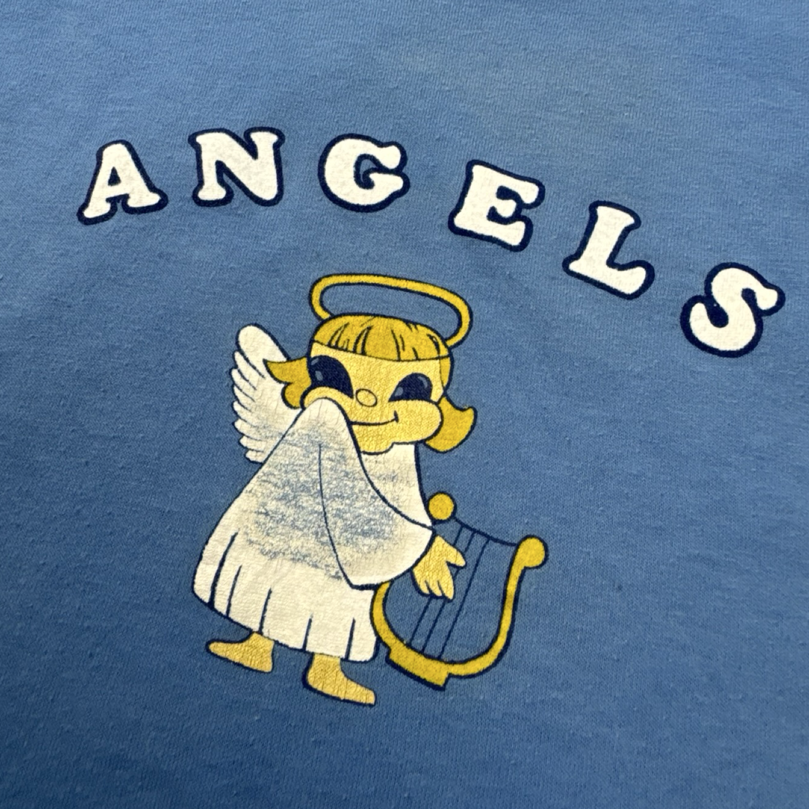 Vintage Russell Athletics 'Angels' Cartoon T-Shirt
