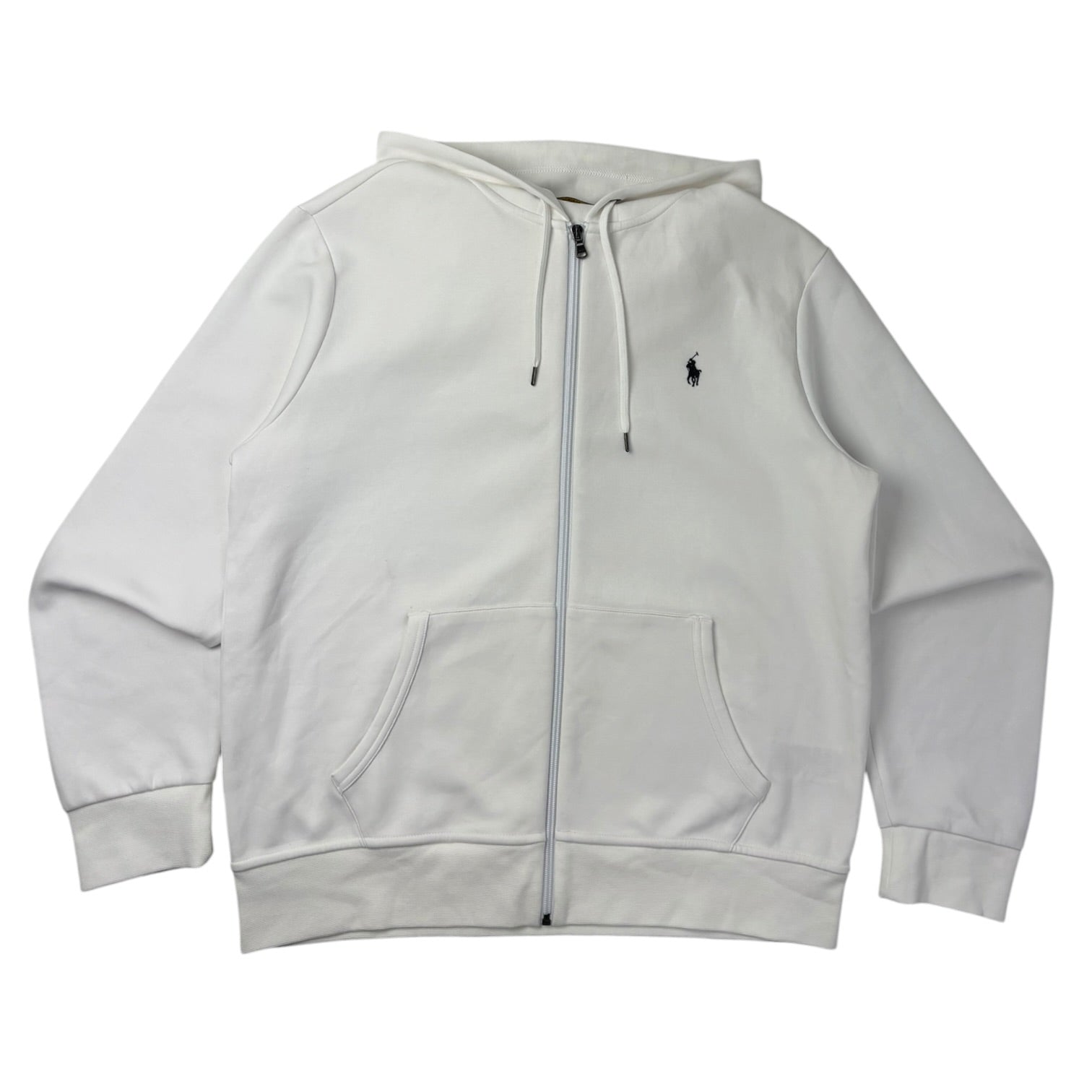 Polo Ralph Lauren Full-Zip Hoodie White