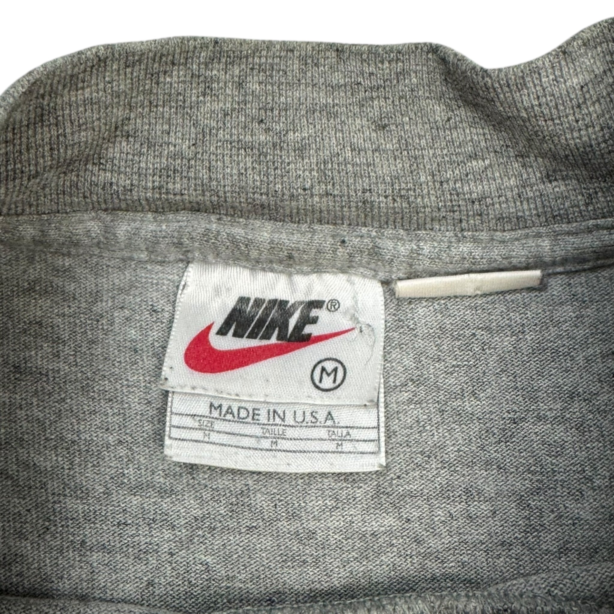 Vintage 90s Nike Mockneck Longsleeve Grey