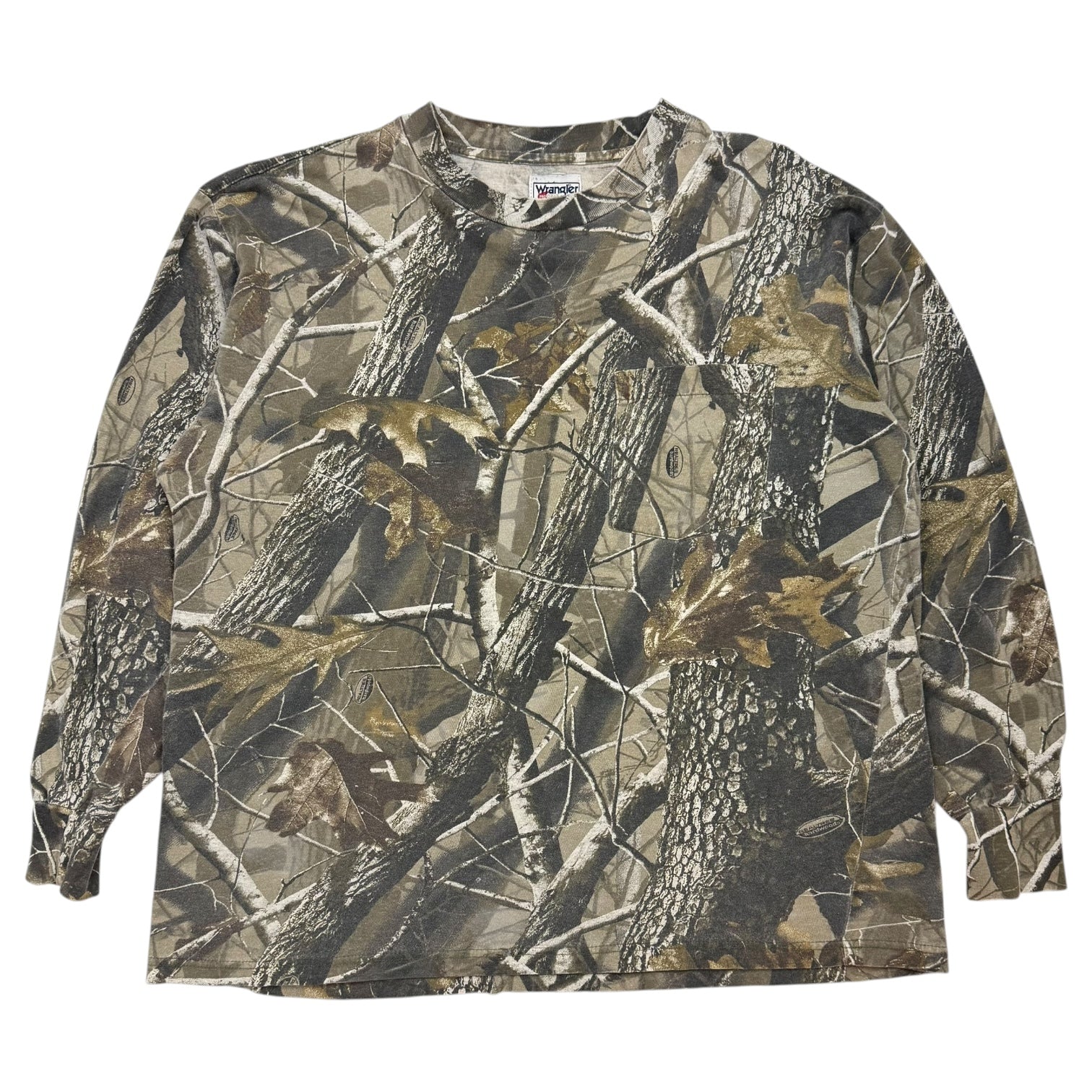 Vintage Wrangler Realtree L/S Tee Camo