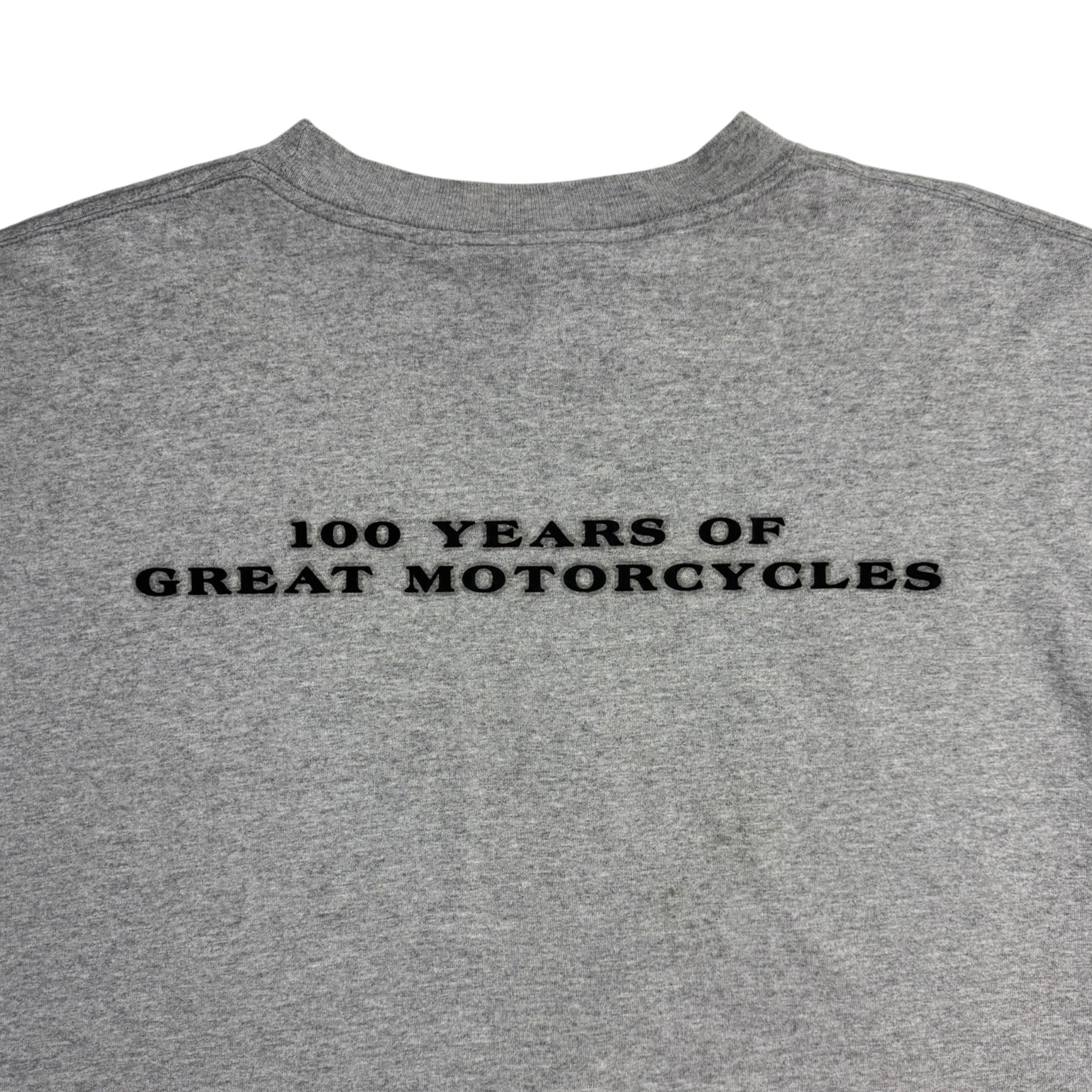 2003 Harley Davidson Felt Embroidered T-Shirt