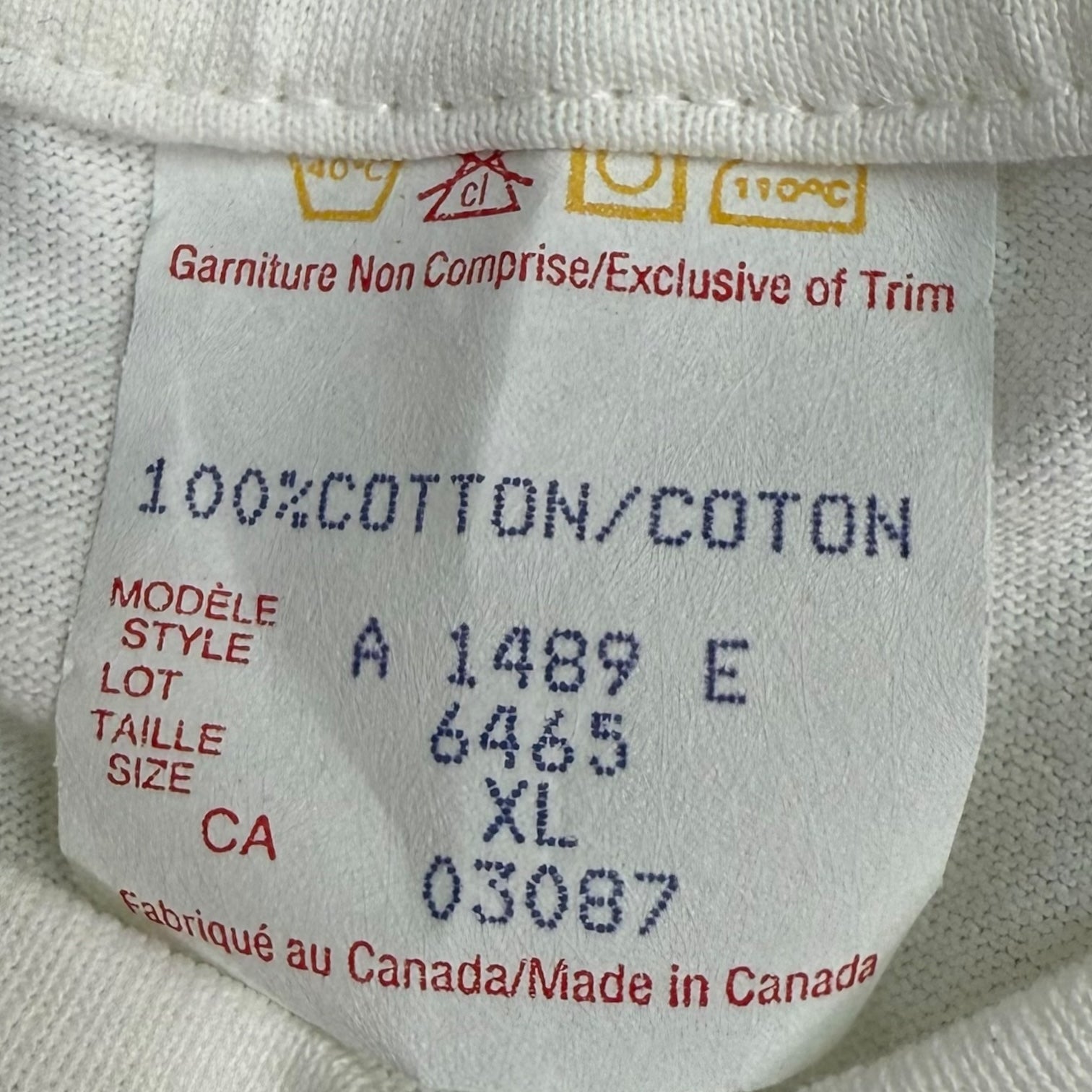 1998 Rolling Stones Bridges To Babylon Tee White