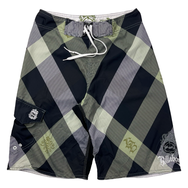 Vintage Y2K Billabong Board Shorts Sea Pickle Green