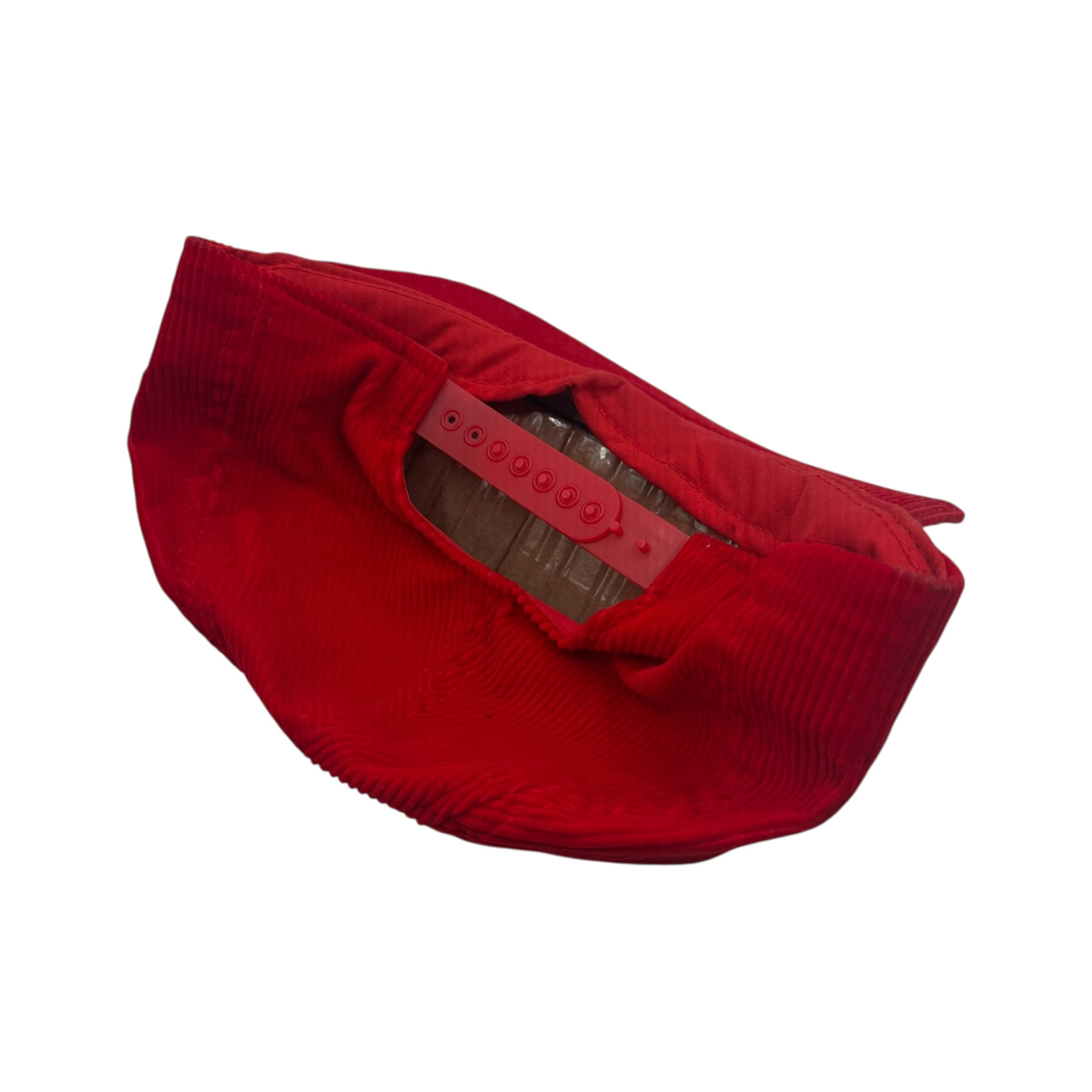 Vintage Budweiser ‘This Buds For You!’ Corduroy Hat Red