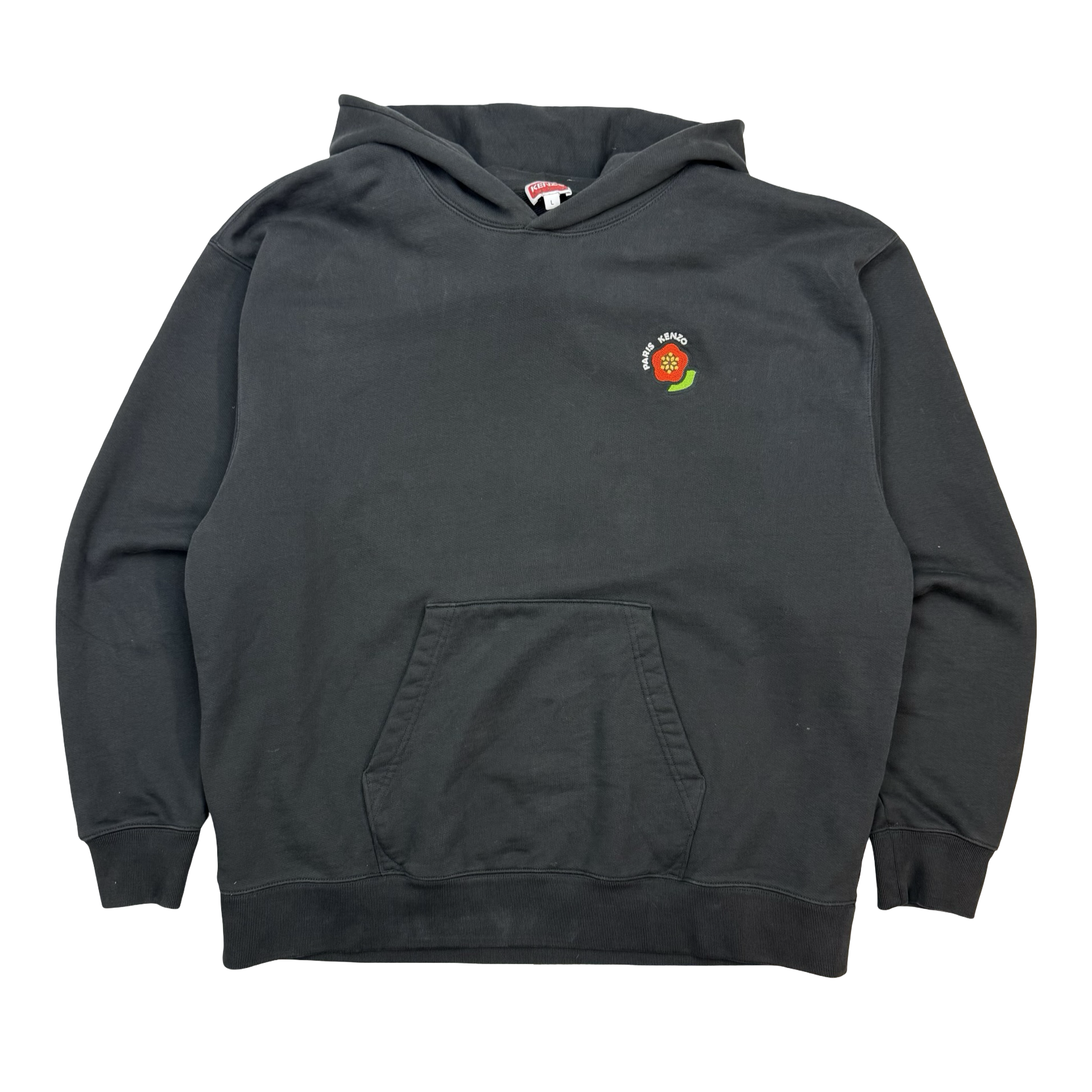Kenzo Boke Flower Hoodie Black