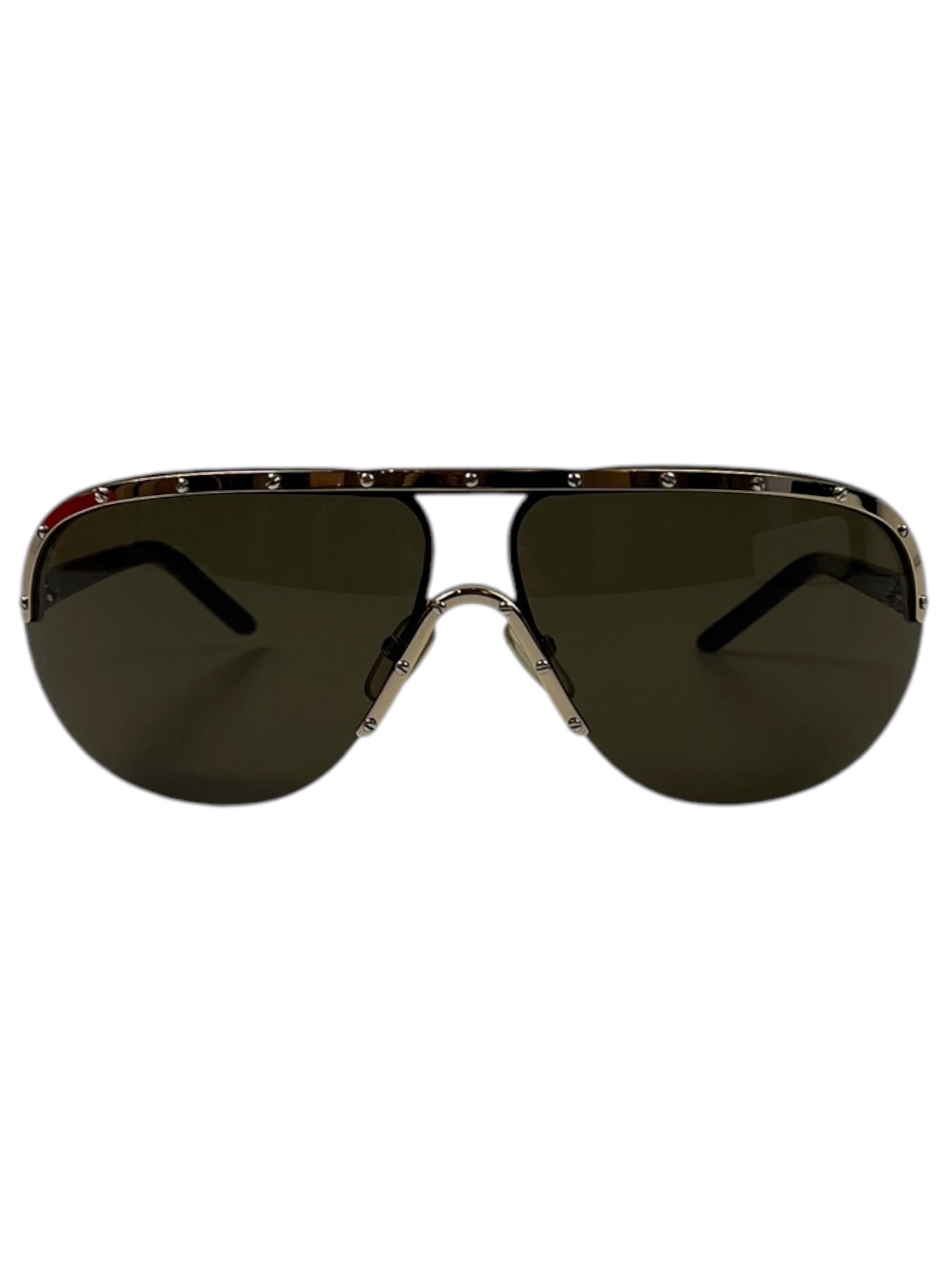 Valentino 1188/S Studded Aviator Sunglasses