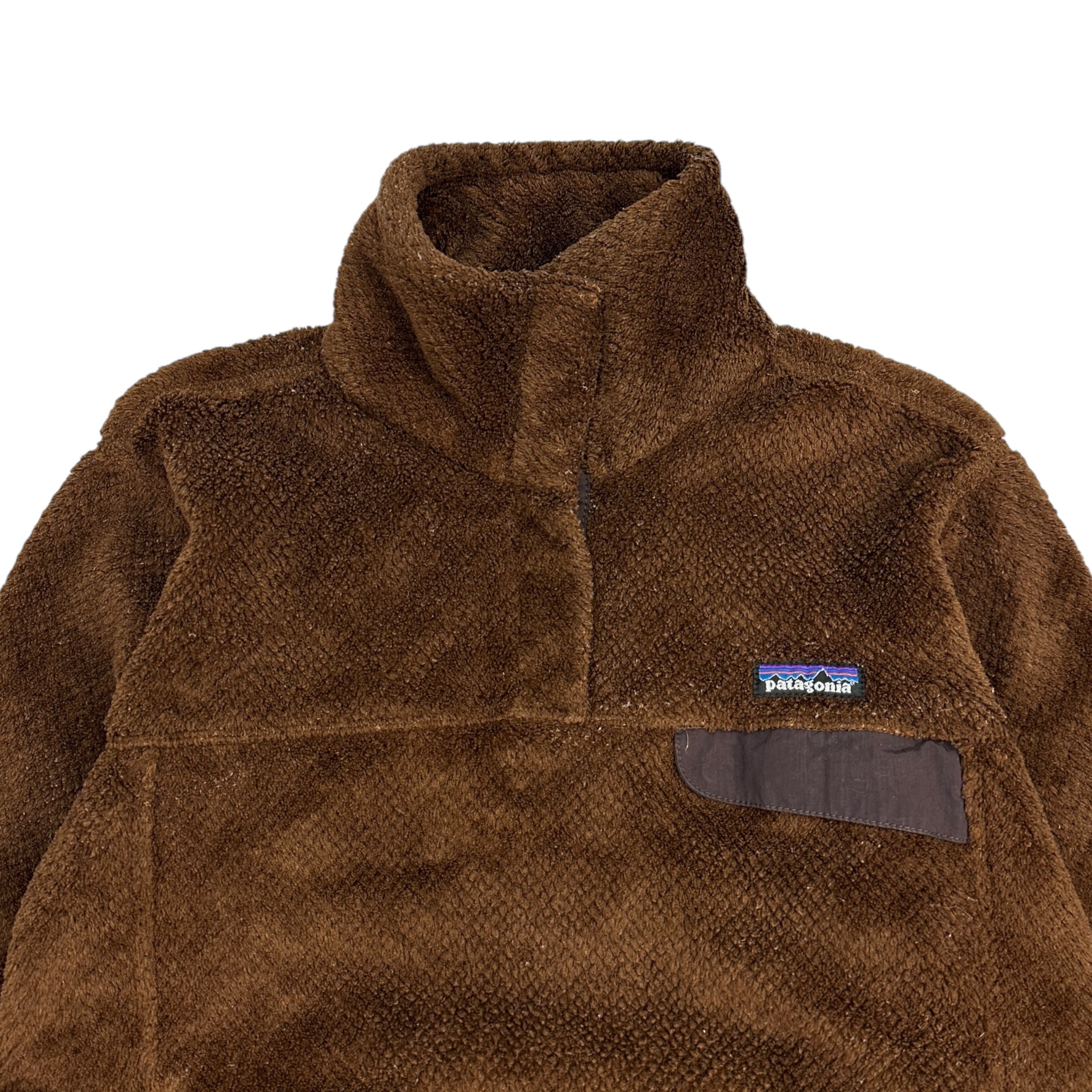 (W) Patagonia Snap-T Waffle Fleece Brown