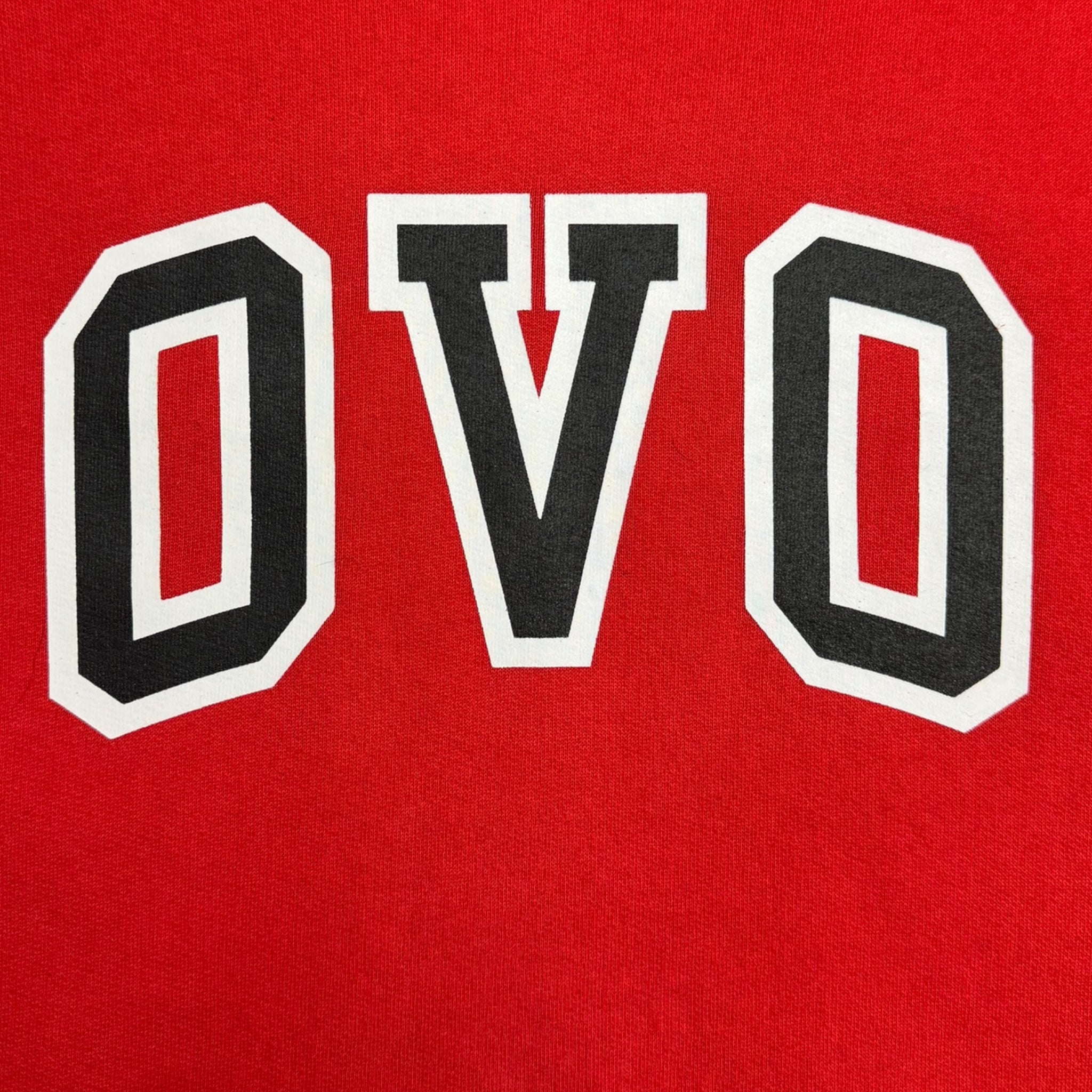 OVO Classic Arch Hoodie Red