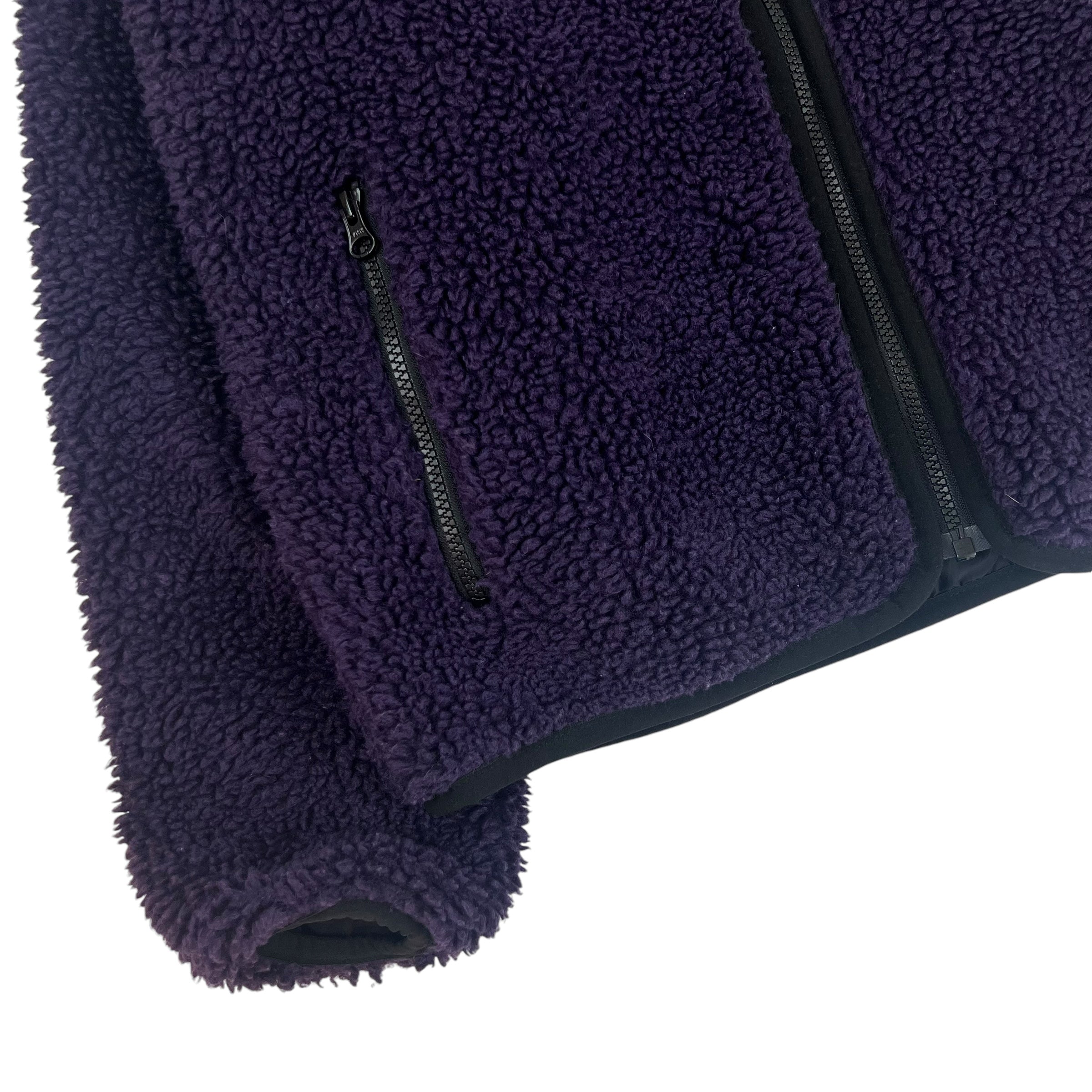 Stussy Sherpa Reversible Jacket Purple