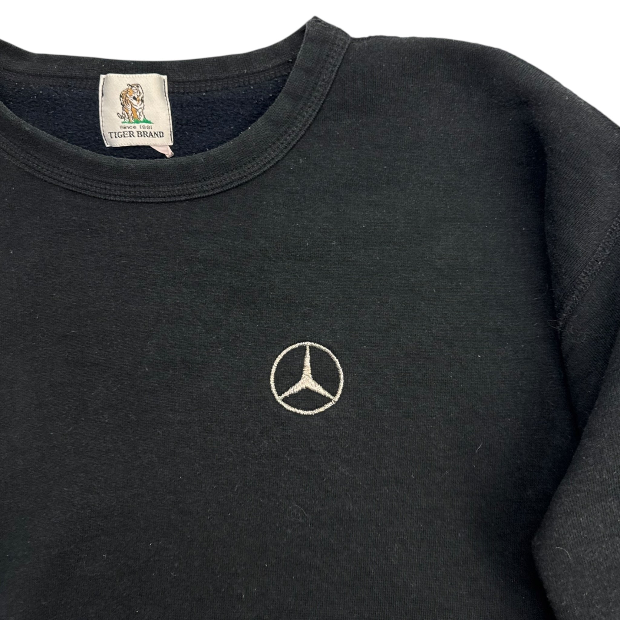Vintage Mercedes Benz Sleeve Spellout Crewneck