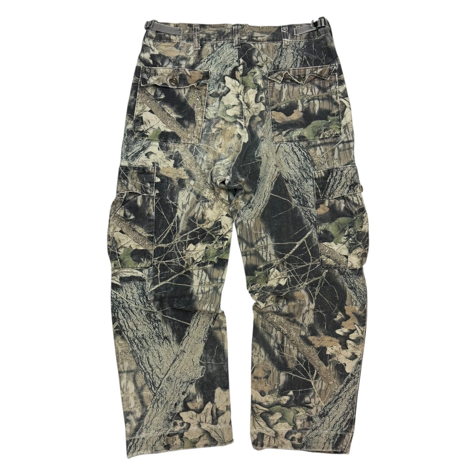 Vintage Faded Camo Cargo Pants