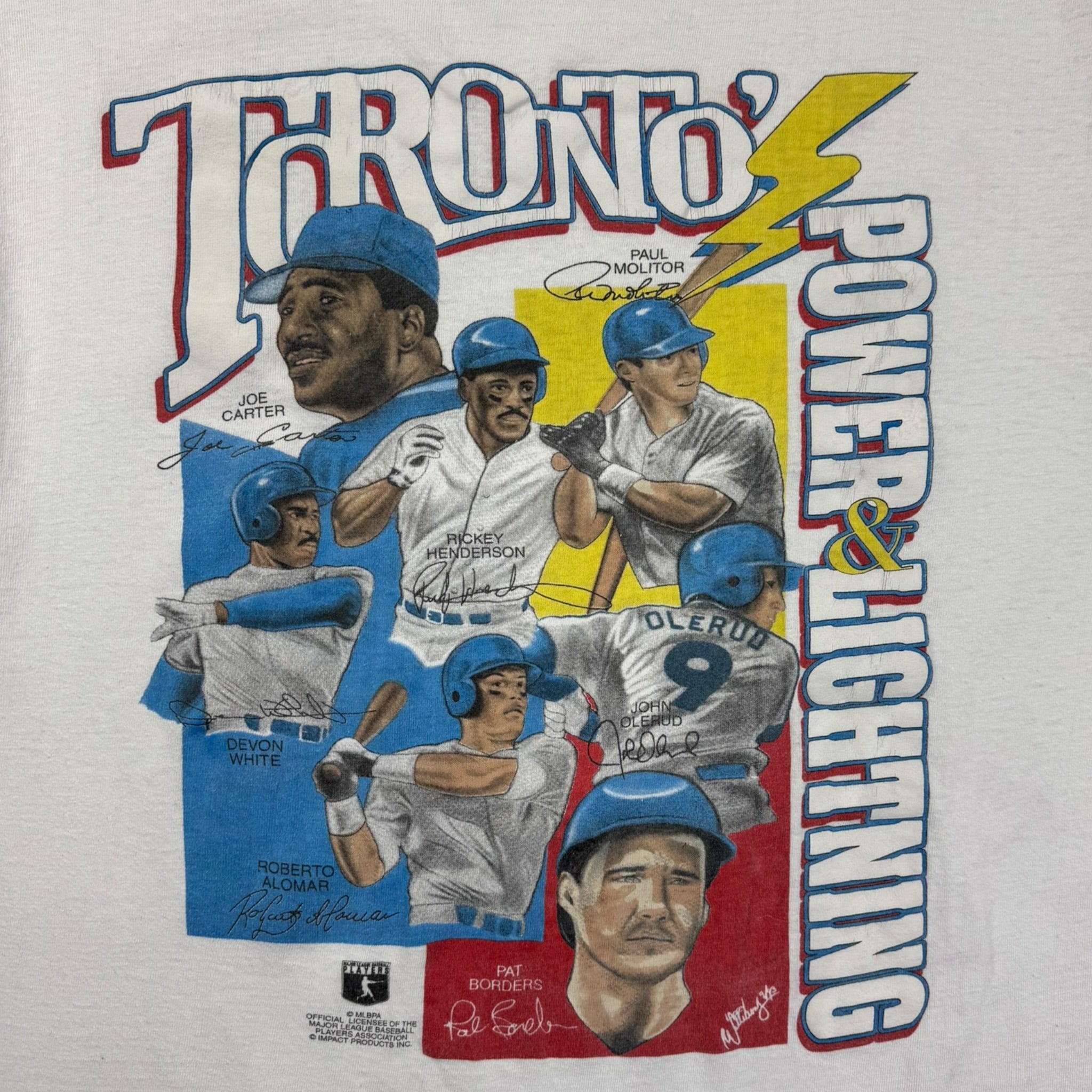 Vintage Toronto MLB Players T-Shirt