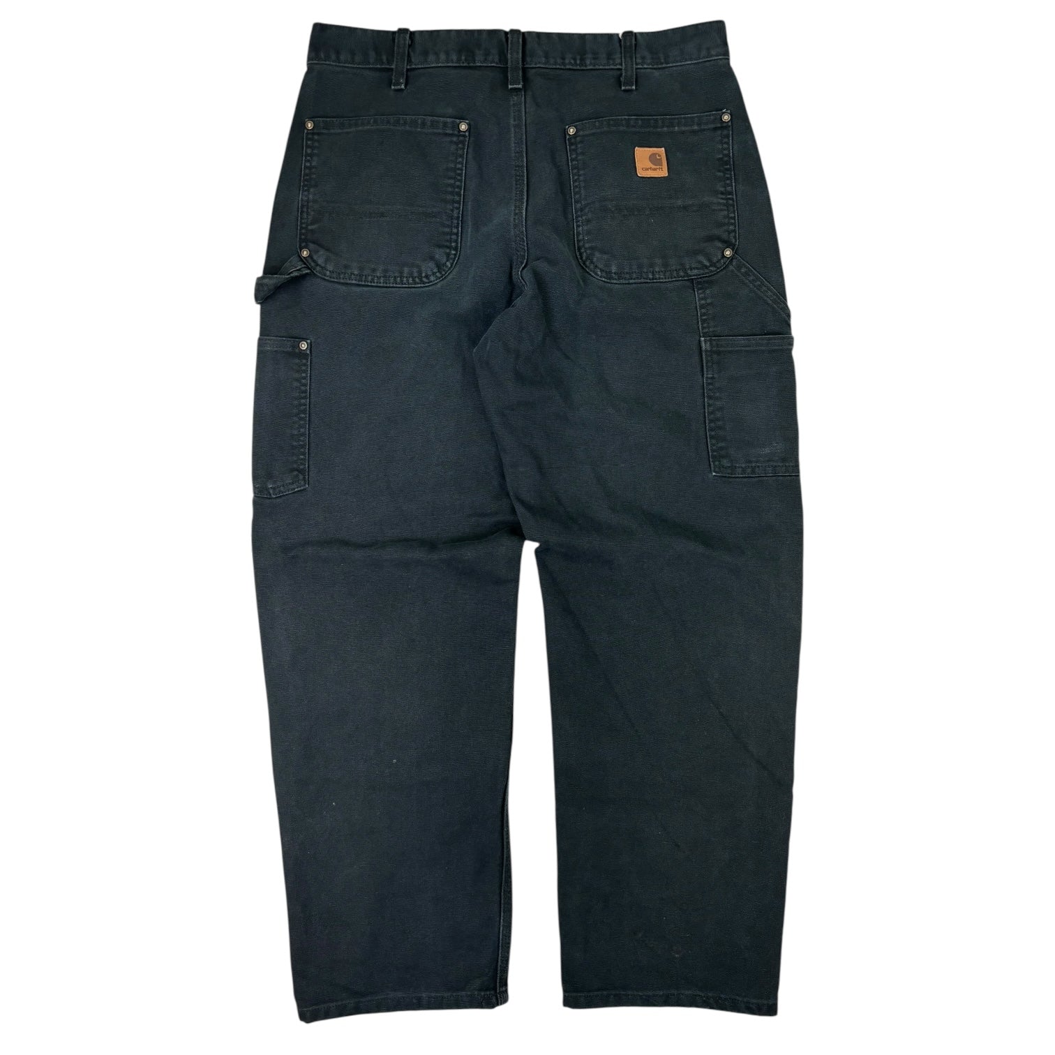 Vintage Carhartt Double Knee Cargos Black