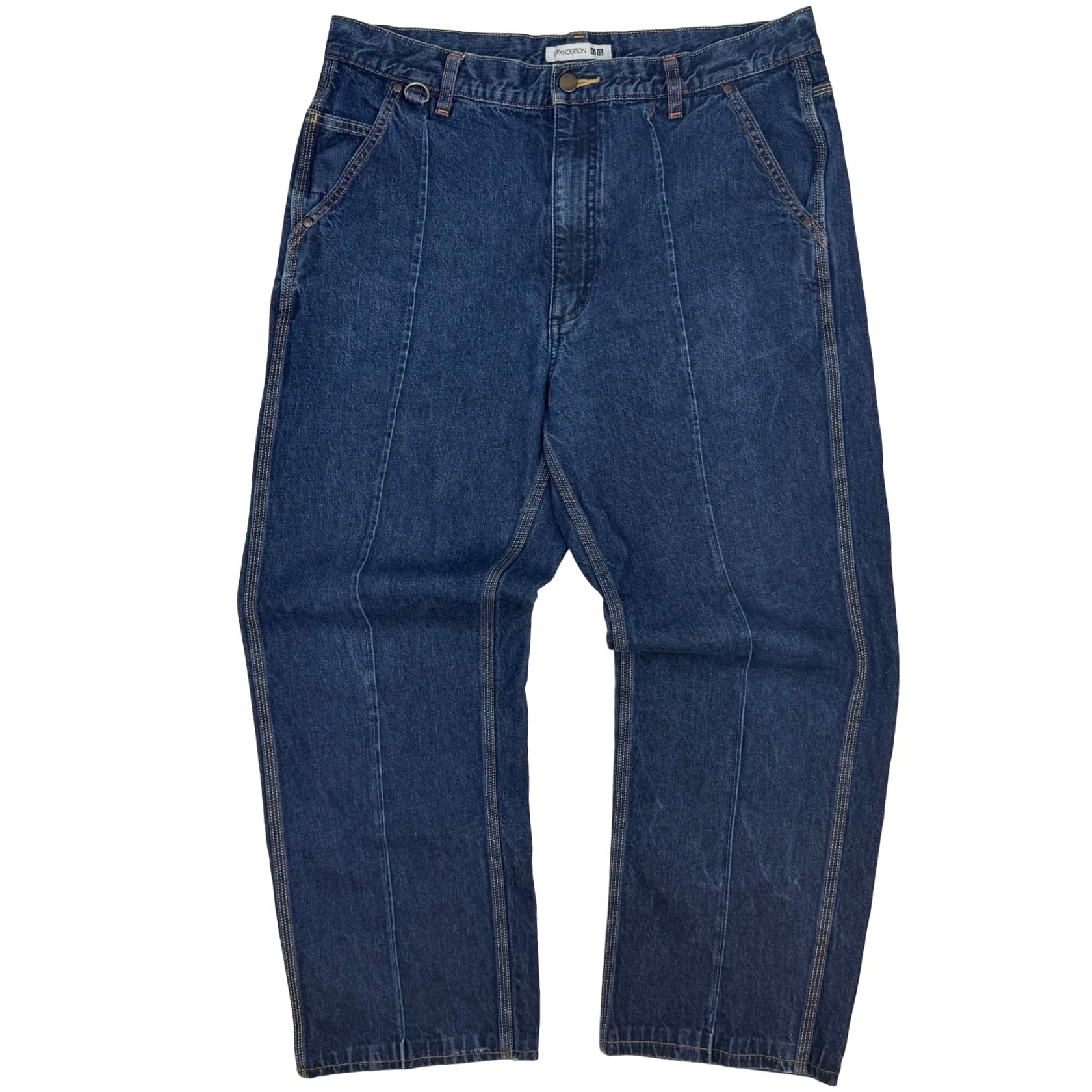 JW Anderson X Uniqlo Denim Work Pants Indigo