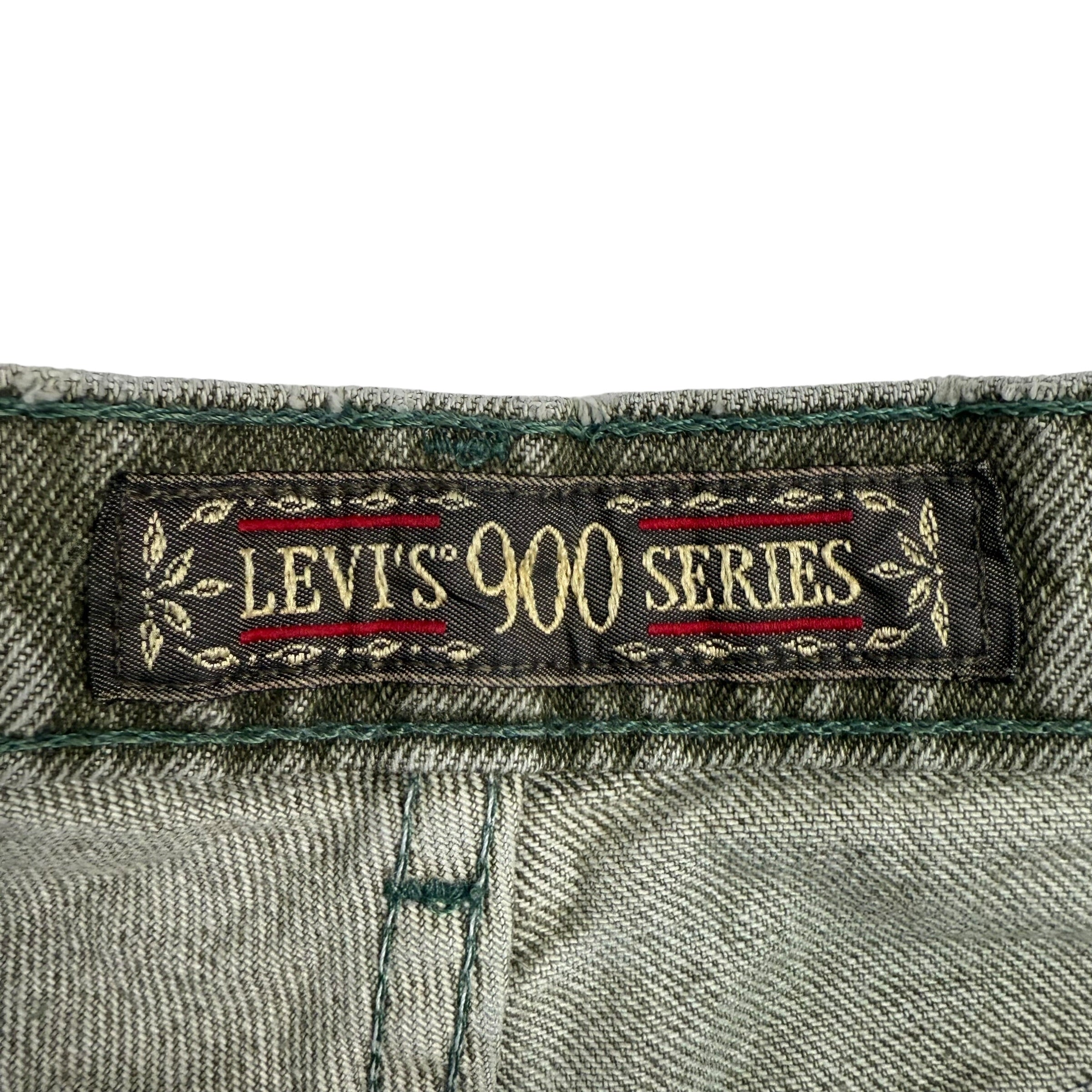 Vintage Levi’s 900 Series Pants Faded Green