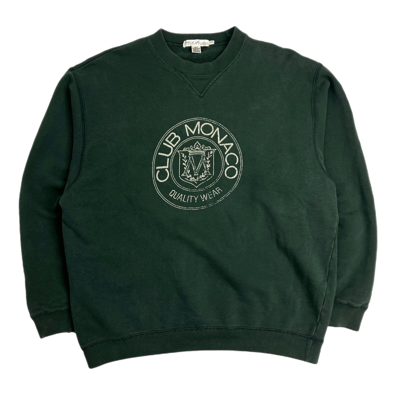 Vintage Club Monaco Crewneck Dark Green
