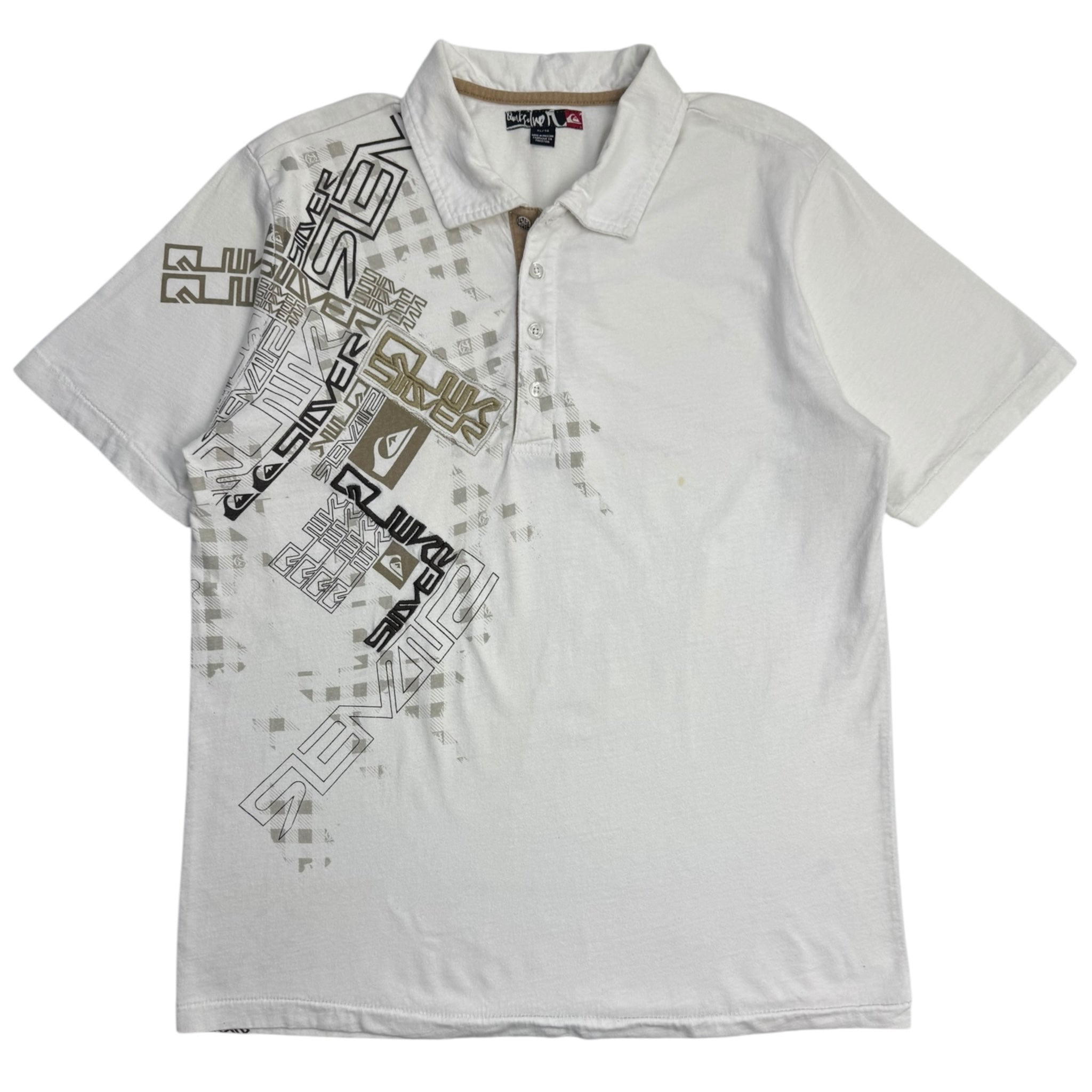 Y2K Quiksilver Collared Surf Prep Shirt